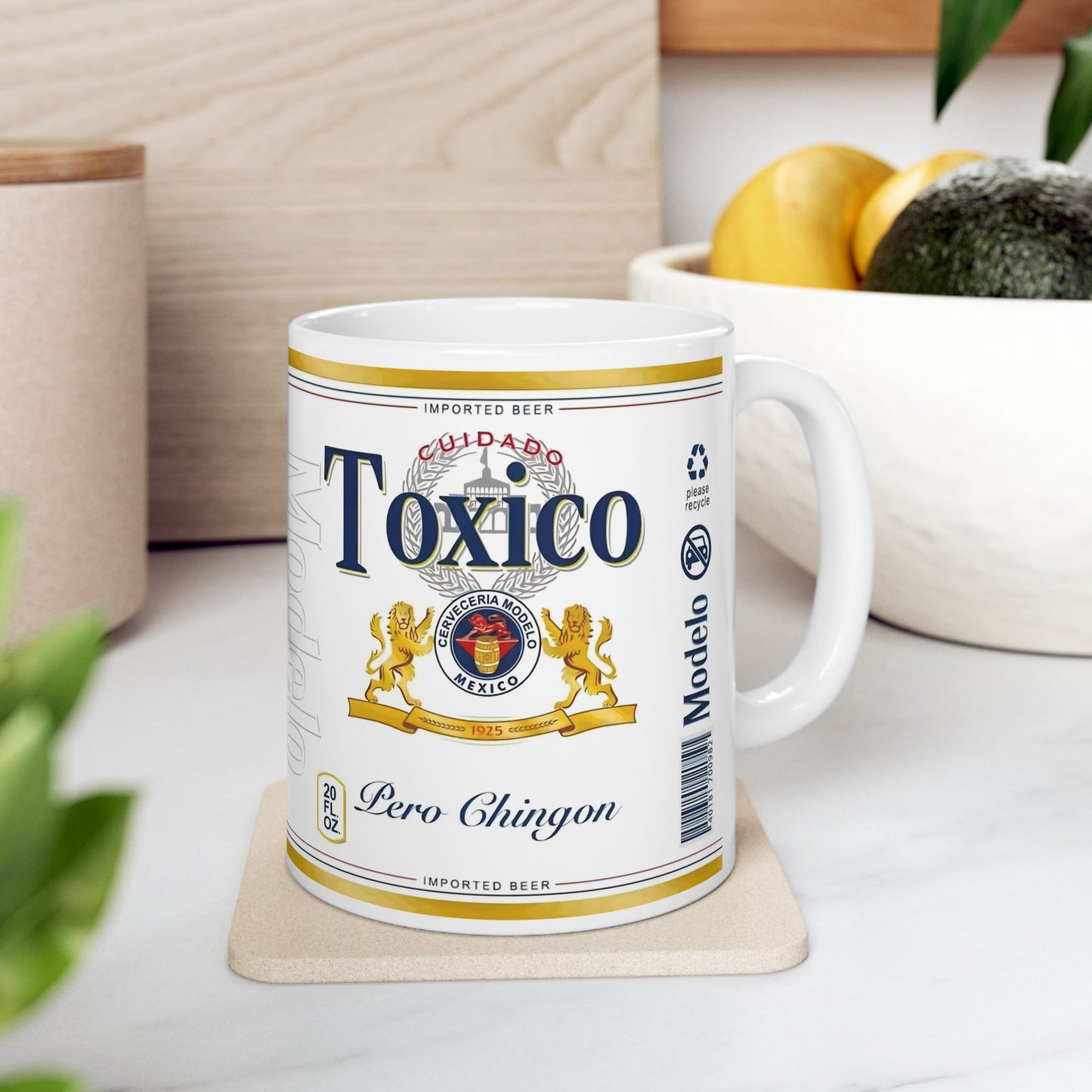 Cuidado Toxico Gift Mug, Funny Cup For Gift