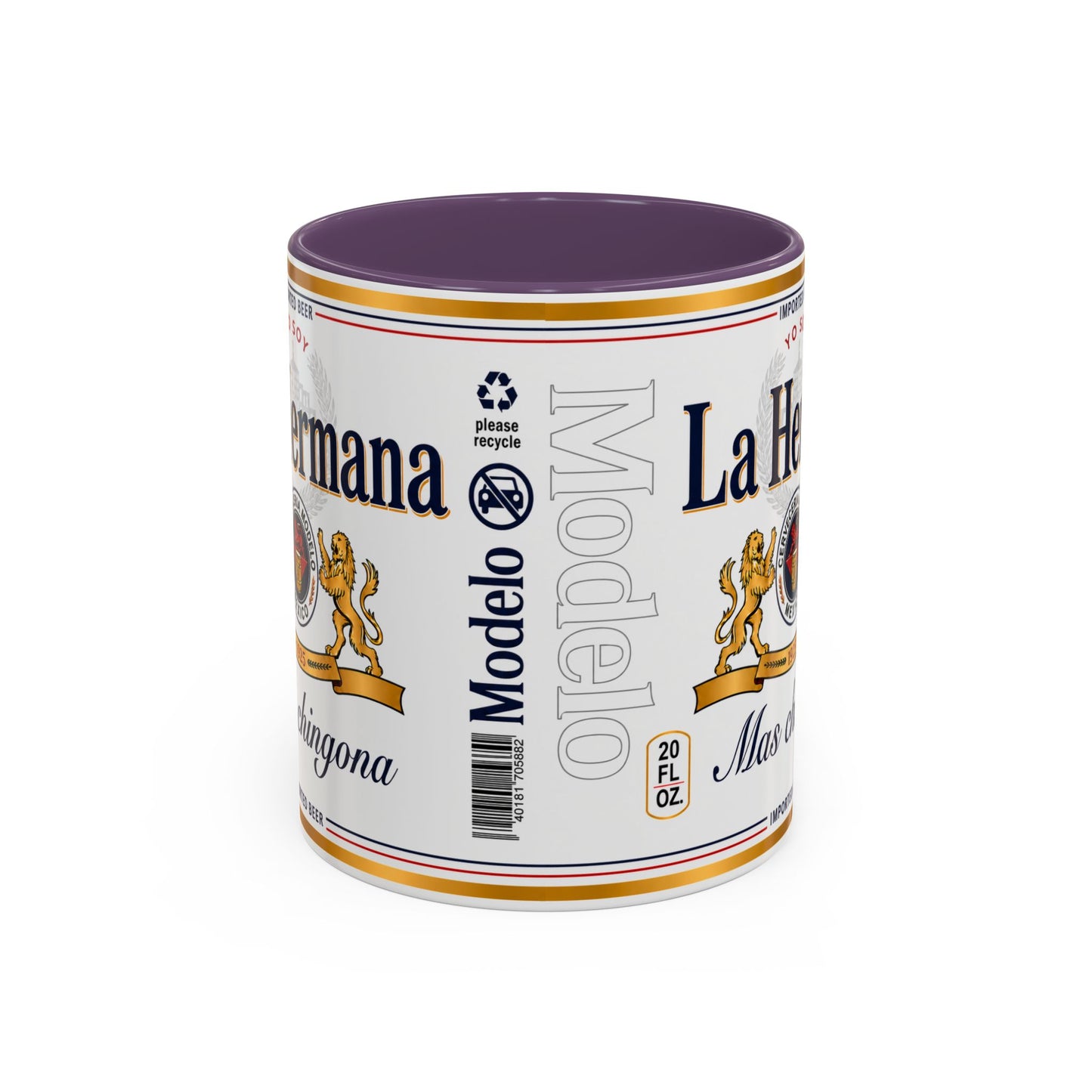 La Hermana Más Chingona Mug, Funny Spanish Sister Coffee Cup