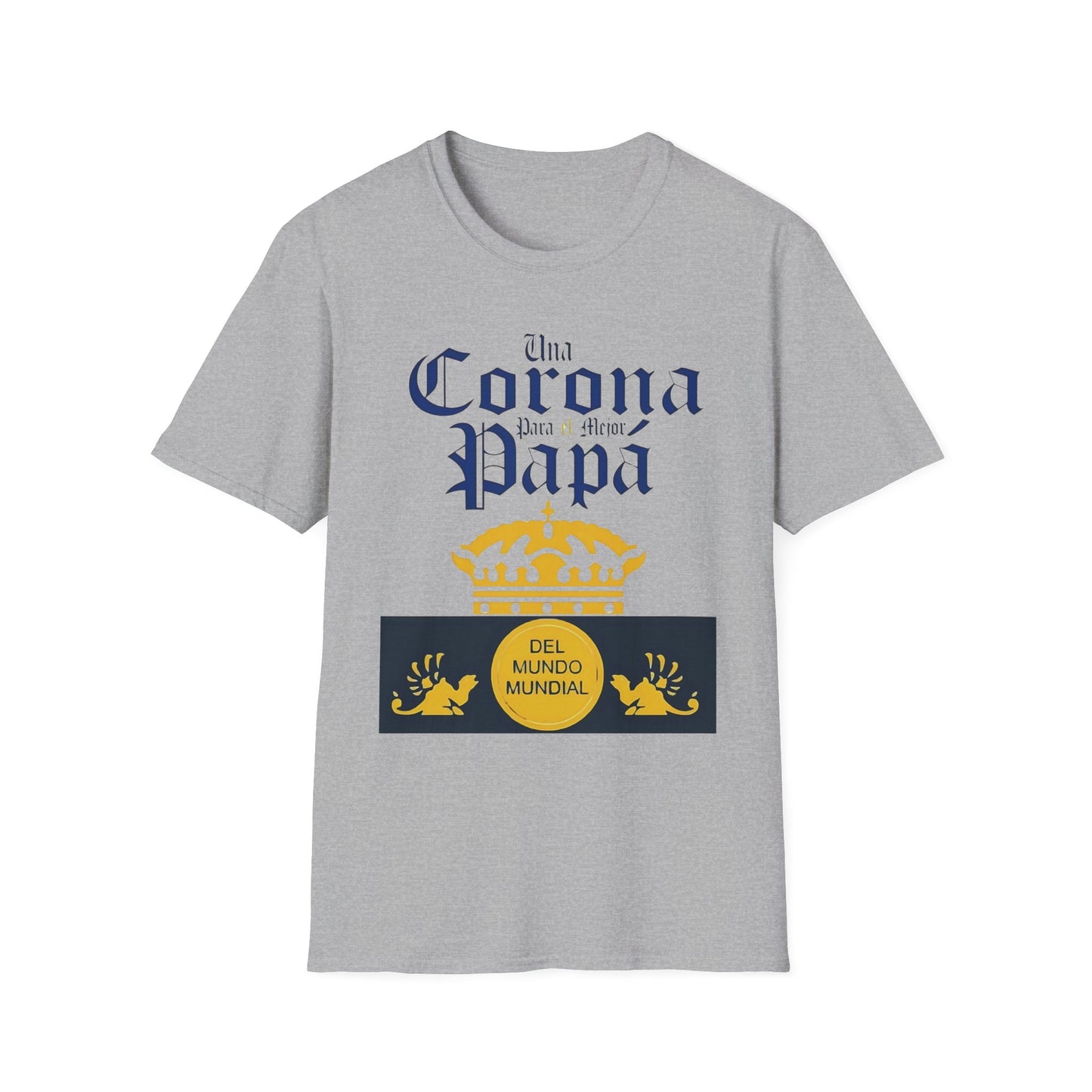 T-Shirt Beer Una Corona Para el Mejor Papá