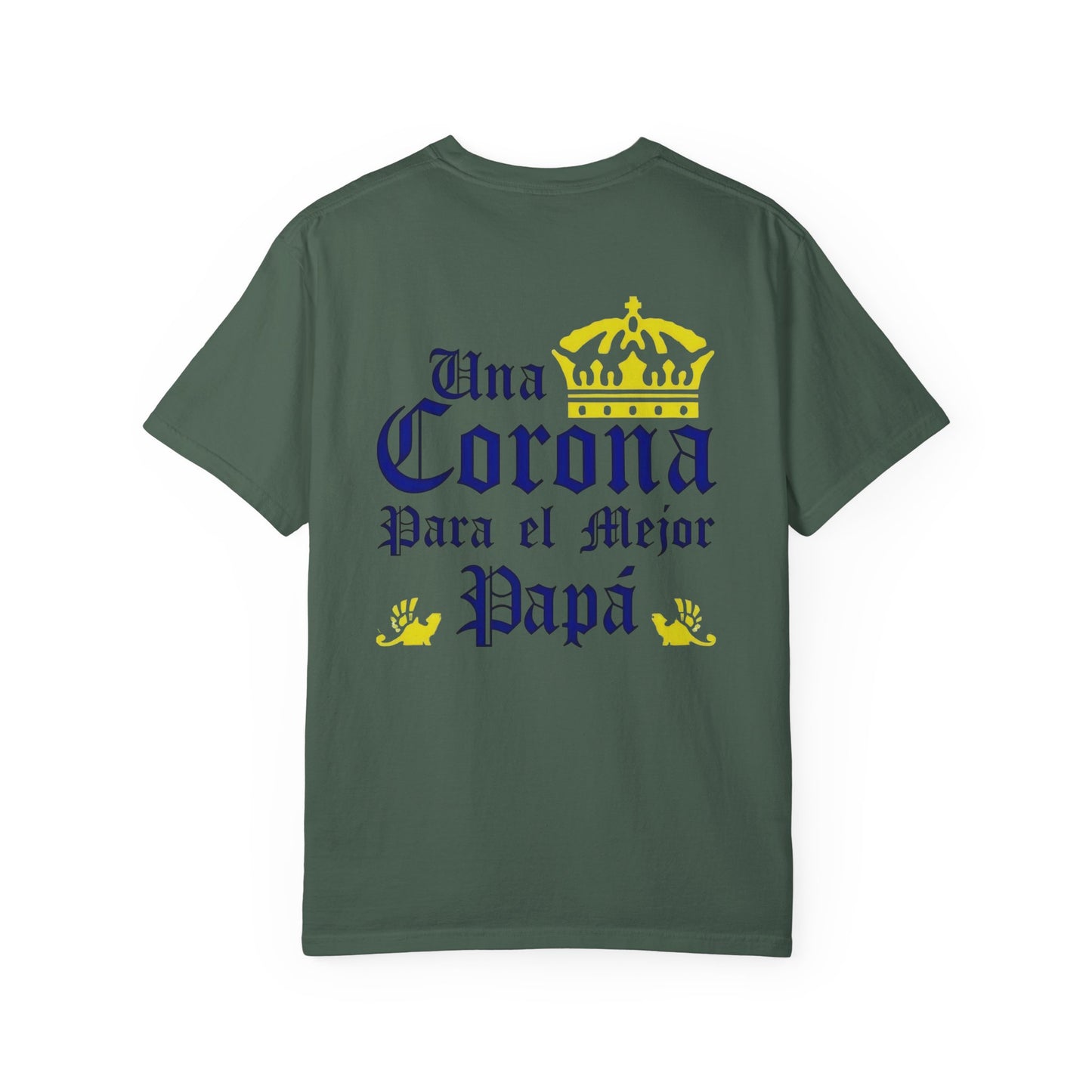 T-shirt Una Corona Para El Mejor Papa Del Mundo, T-shirt for beer lovers