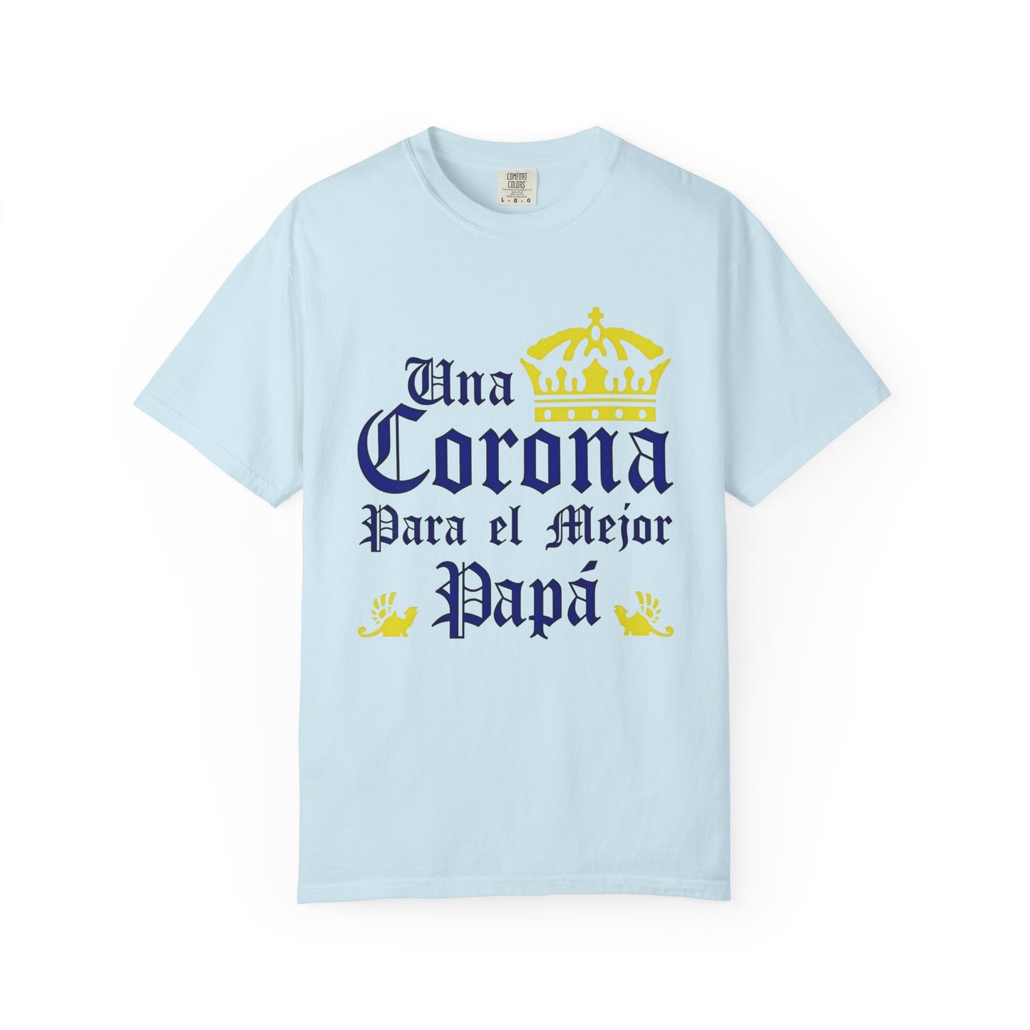 T-shirt Una Corona Para El Mejor Papa Del Mundo, T-shirt for beer lovers