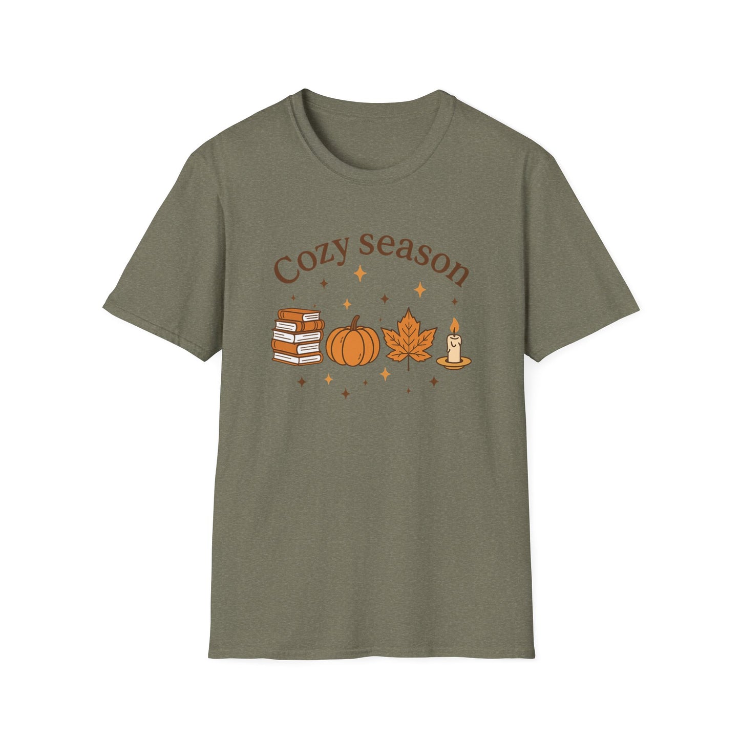 Cozy Season – Fall Pumpkin Candle Tee