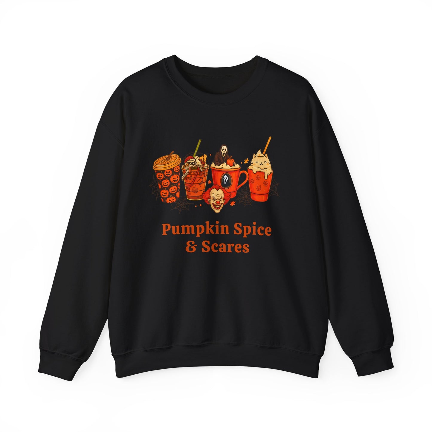 Pumpkin Spice & Scares – Sweatshirt