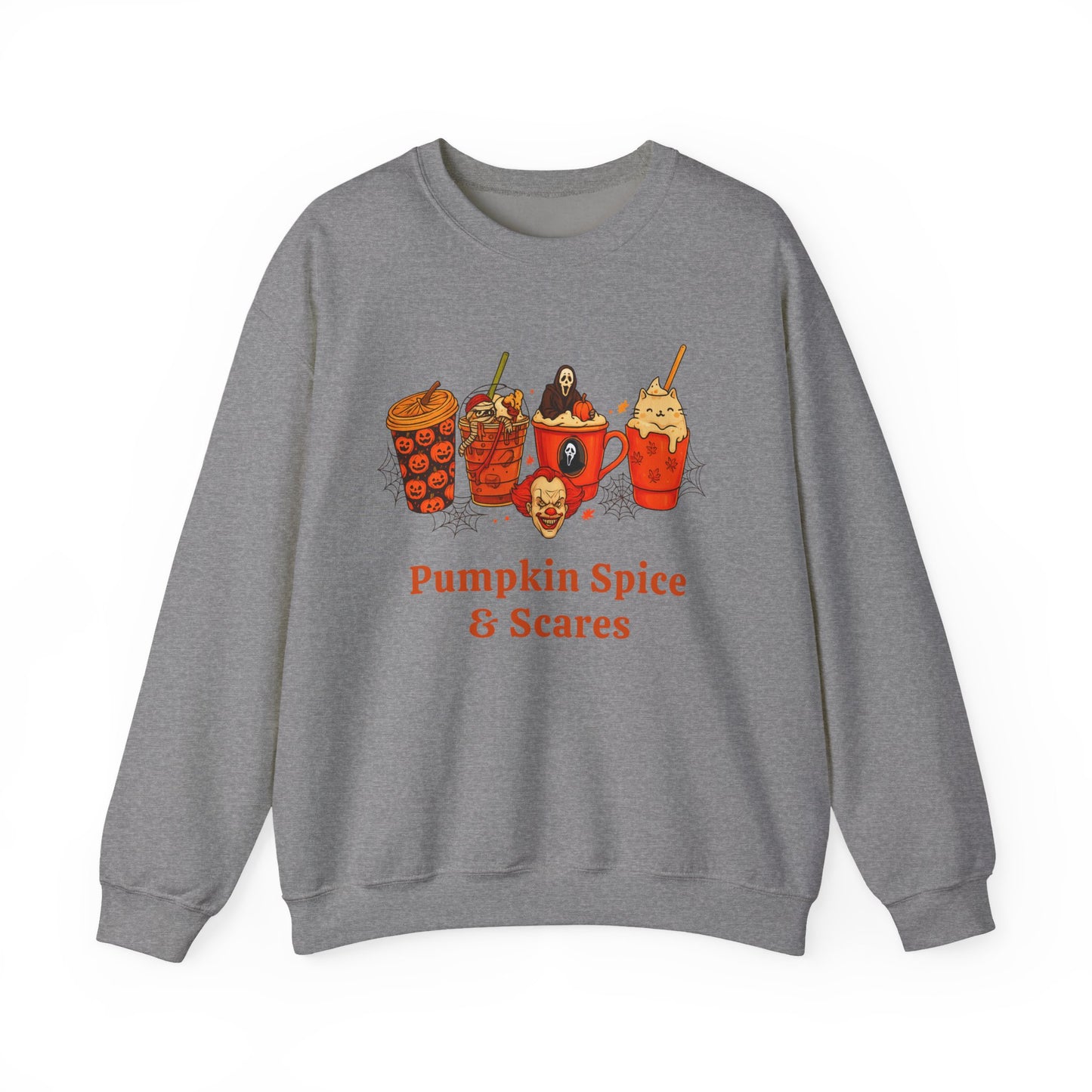 Pumpkin Spice & Scares – Sweatshirt