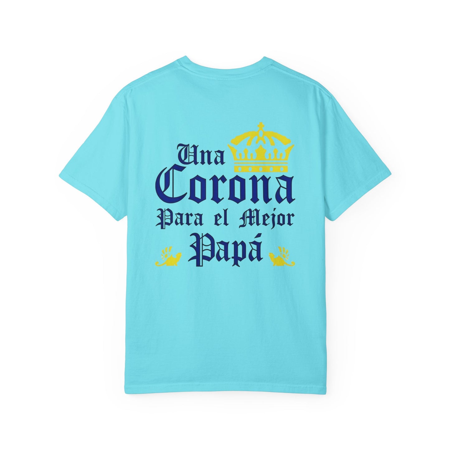 T-shirt Una Corona Para El Mejor Papa Del Mundo, T-shirt for beer lovers