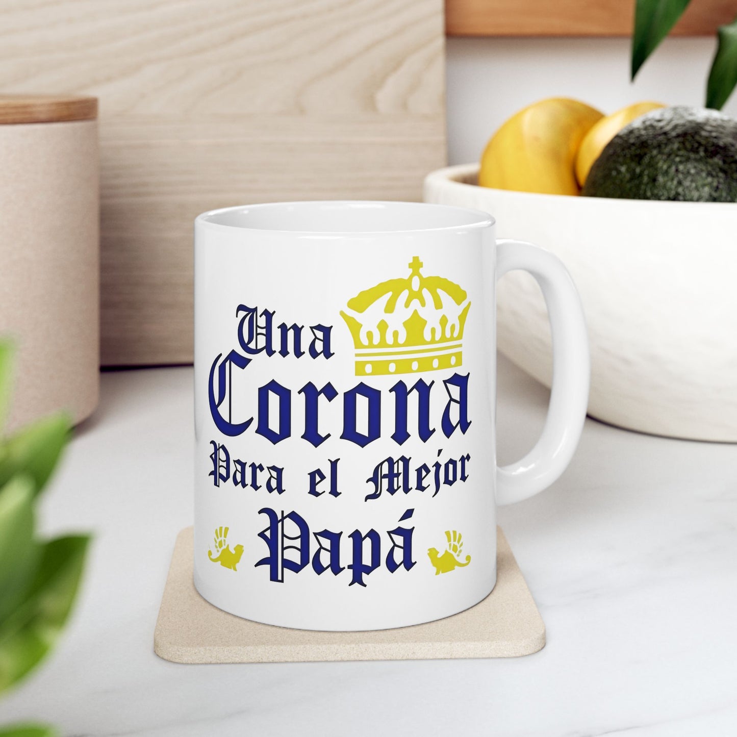 Una Corona Para el Mejor Papa Cup, Corona Beer Mug