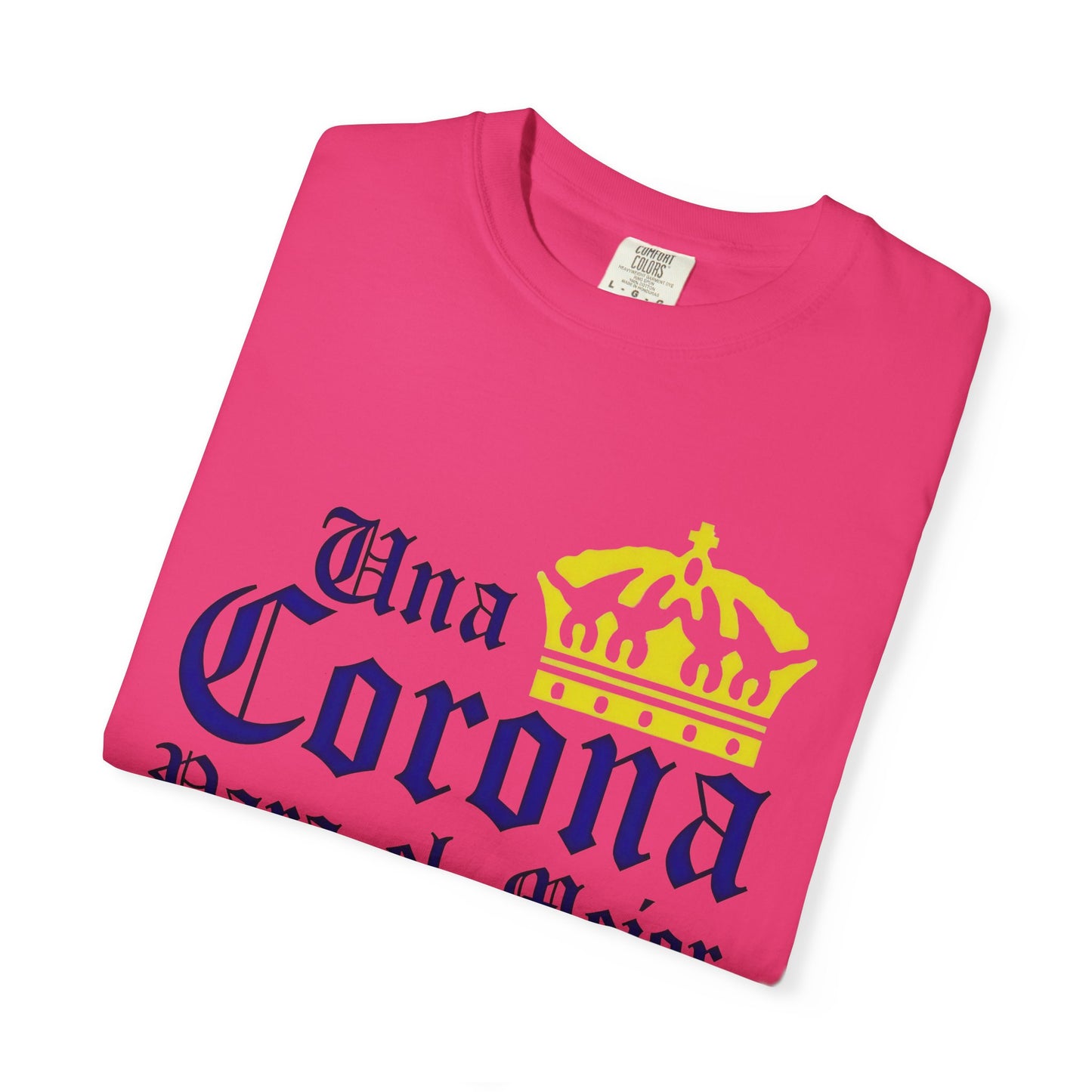 T-shirt Una Corona Para El Mejor Papa Del Mundo, T-shirt for beer lovers