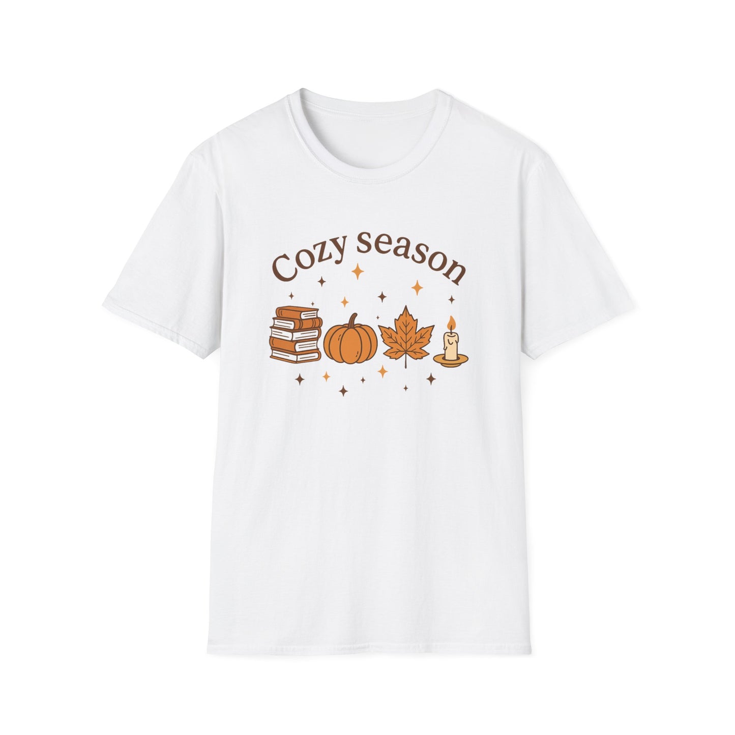 Cozy Season – Fall Pumpkin Candle Tee
