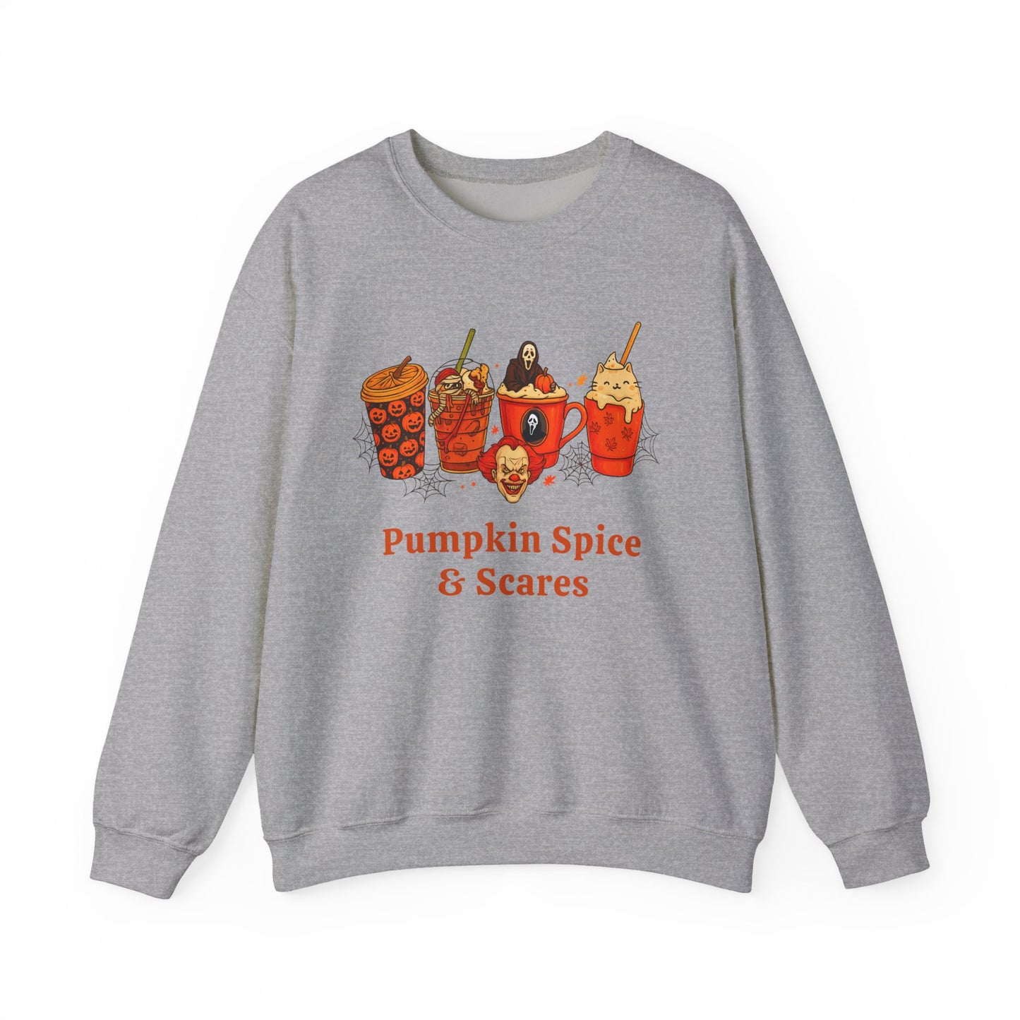 Pumpkin Spice & Scares – Sweatshirt