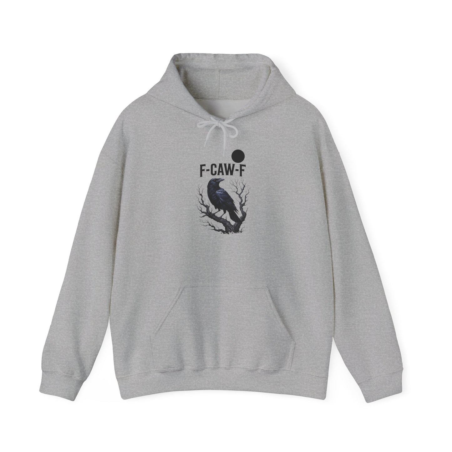 F-Caw-F Raven – Gothic Hoodie