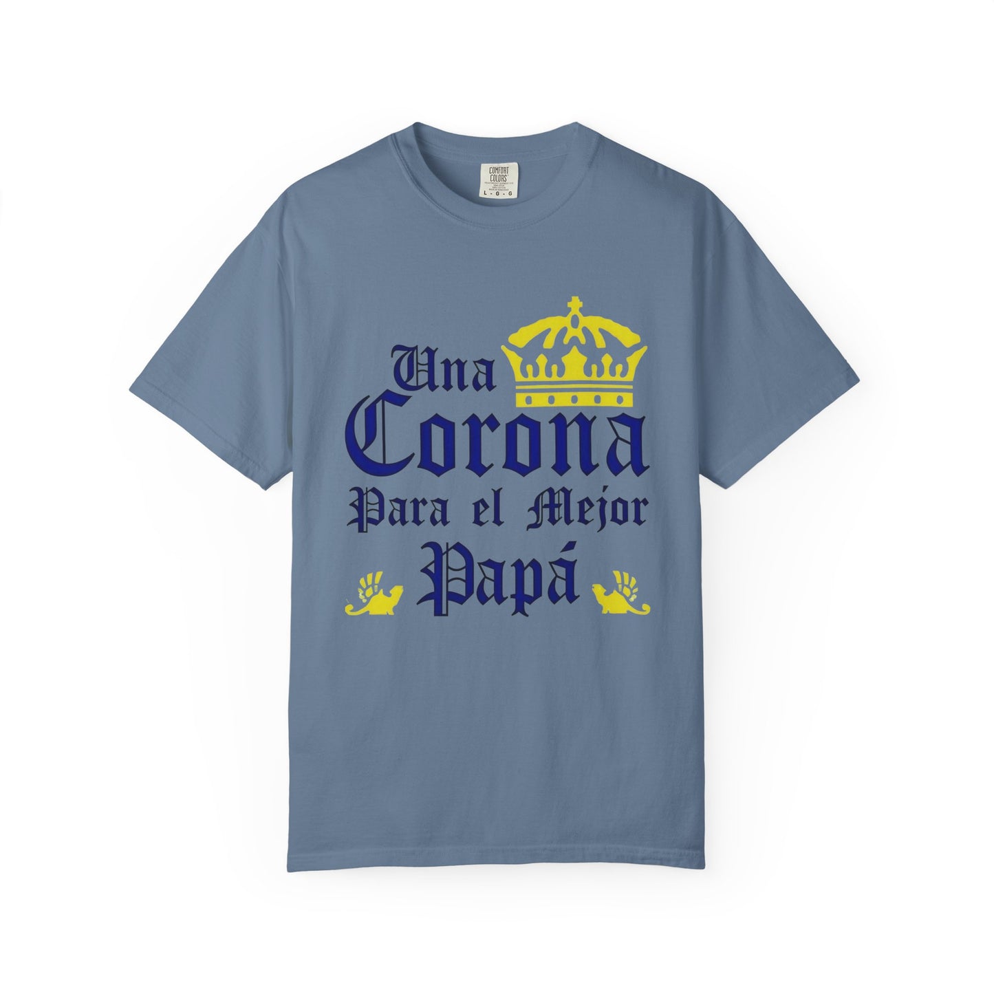 T-shirt Una Corona Para El Mejor Papa Del Mundo, T-shirt for beer lovers