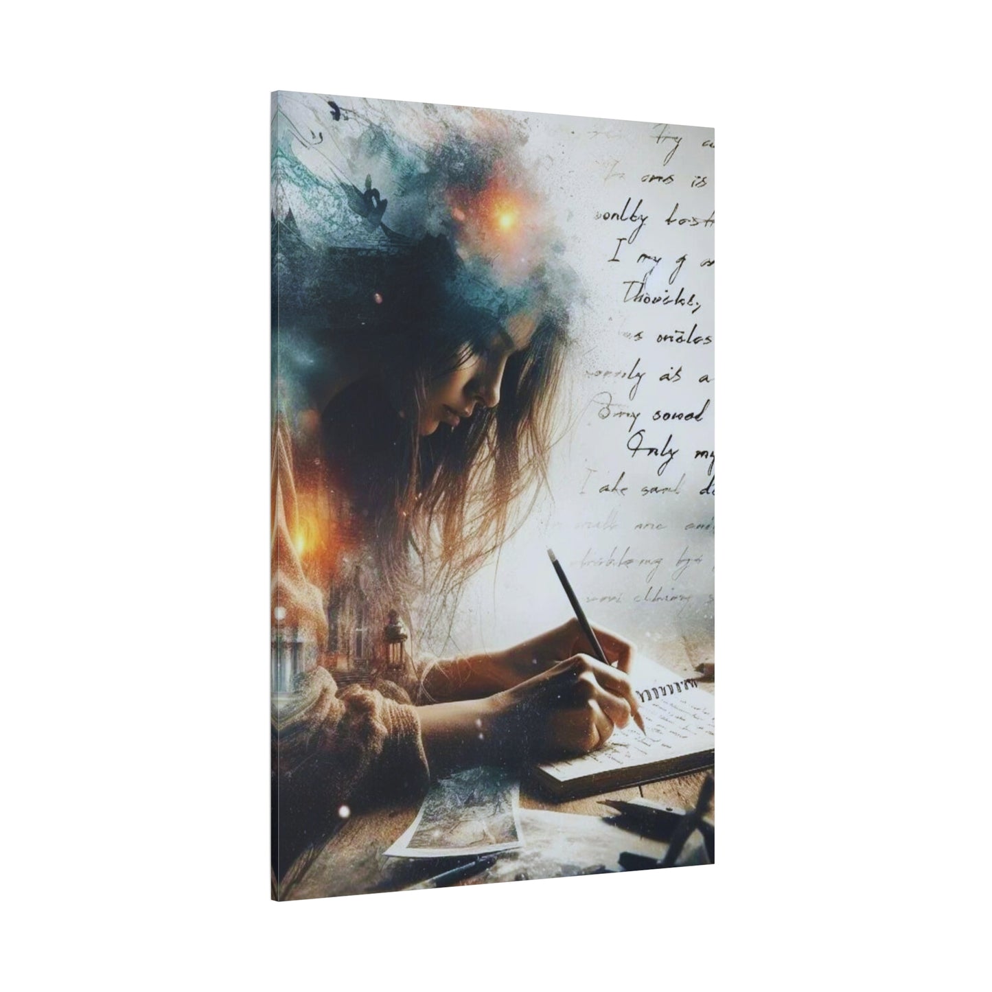 Silent Ink – Artistic Canvas Wall Art