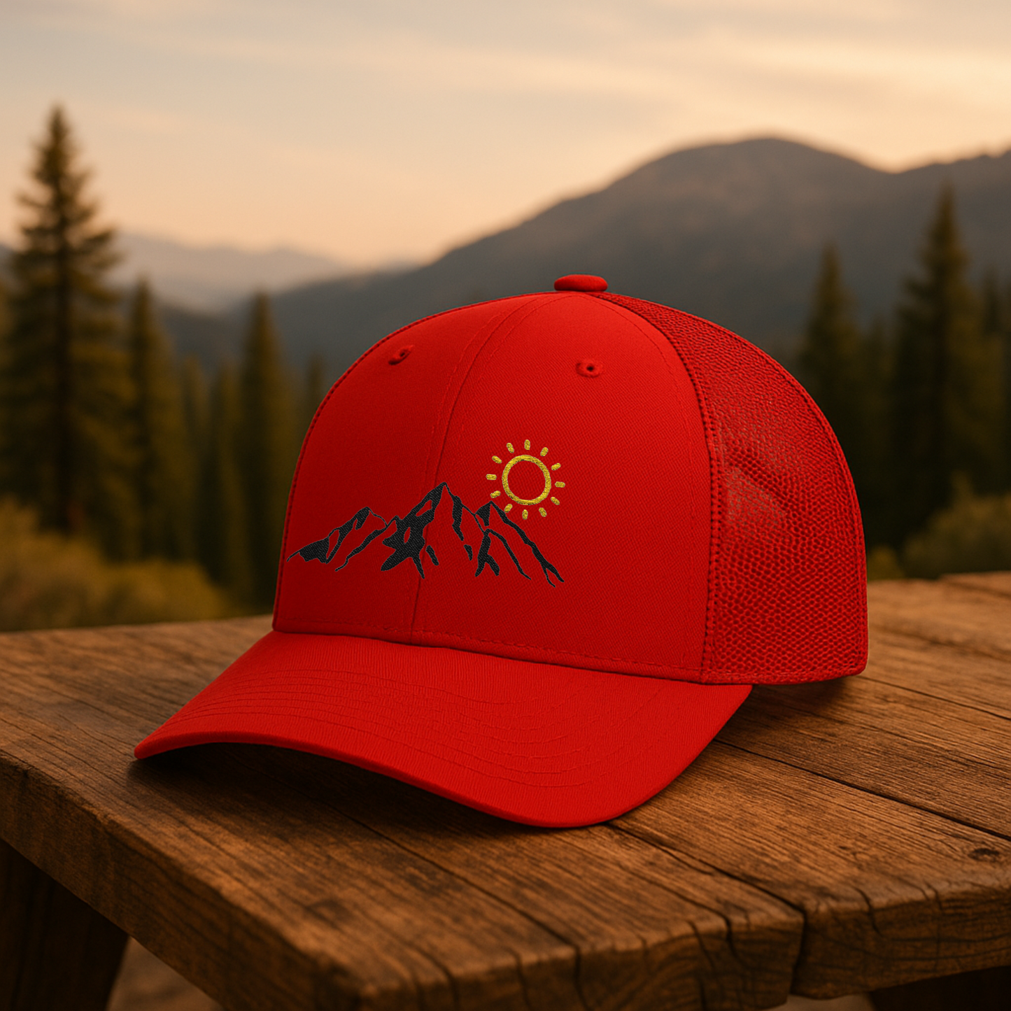 Snapback Cap, Nature Trucker Hat