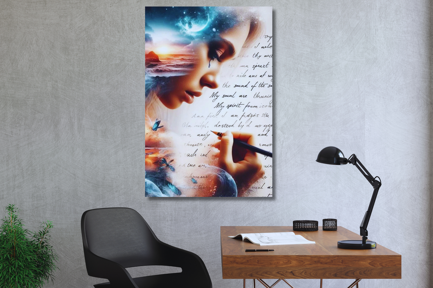 DreamWriter – Canvas Art for Writers, Poets & Dreamers
