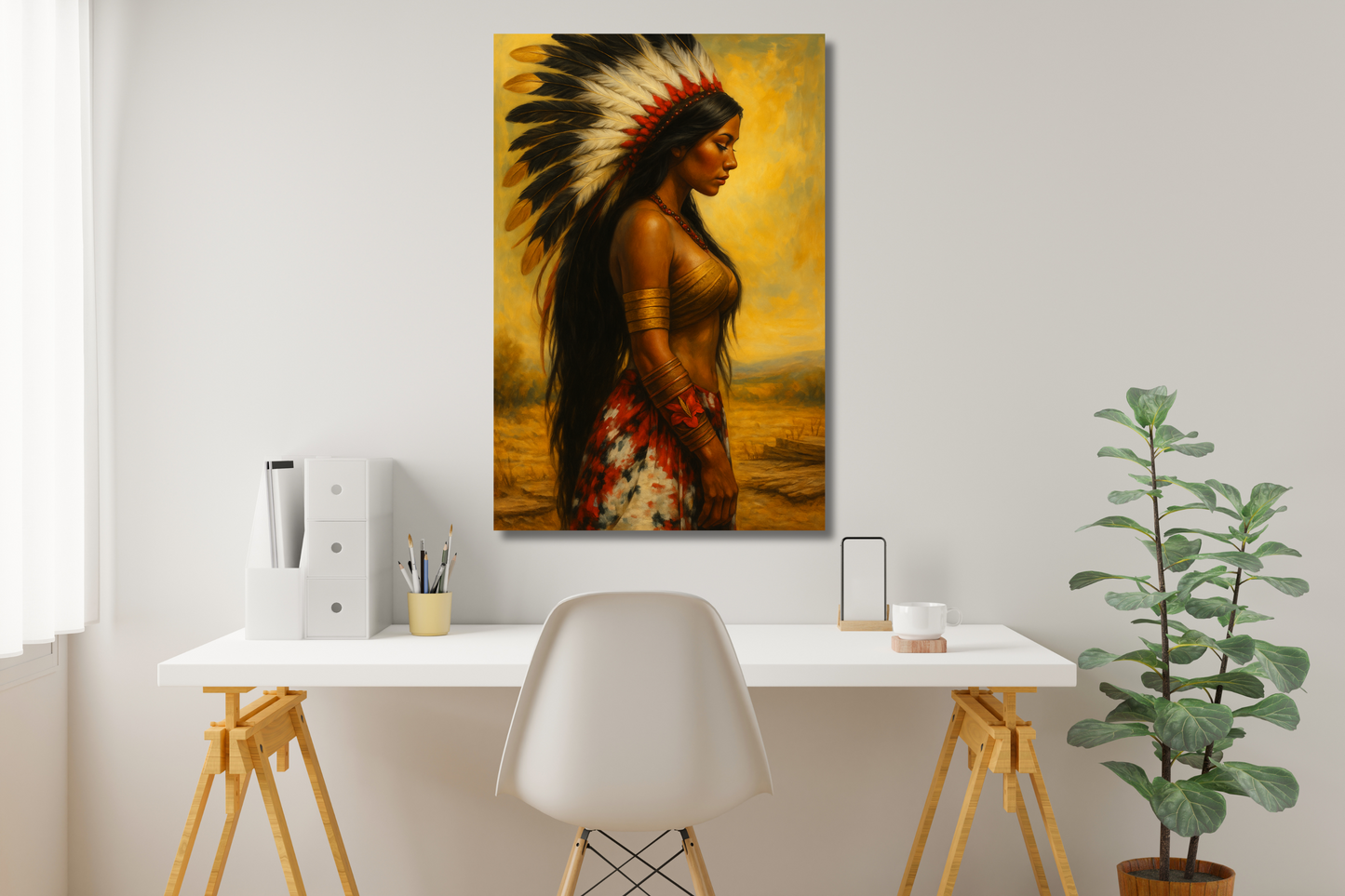 Sunfire Spirit – Native Strength Wall Art