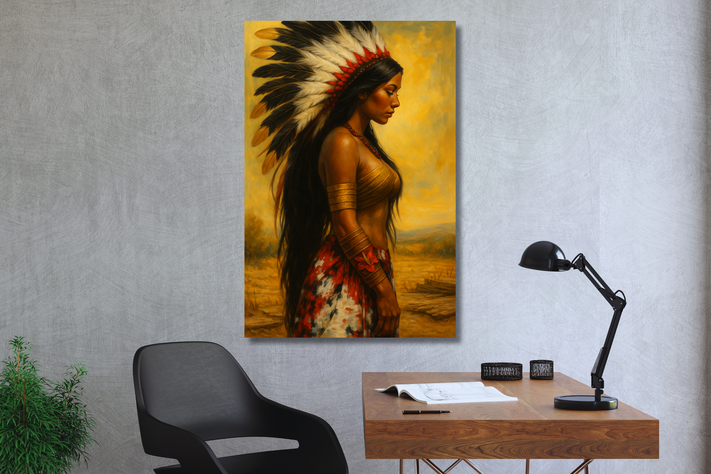 Sunfire Spirit – Native Strength Wall Art