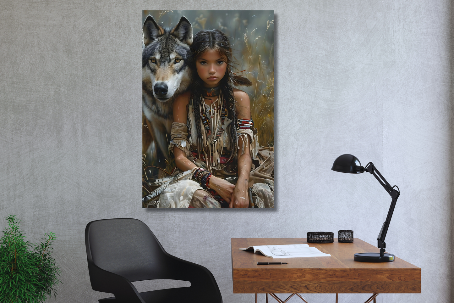 Wolf Spirit – Canvas Wall Art