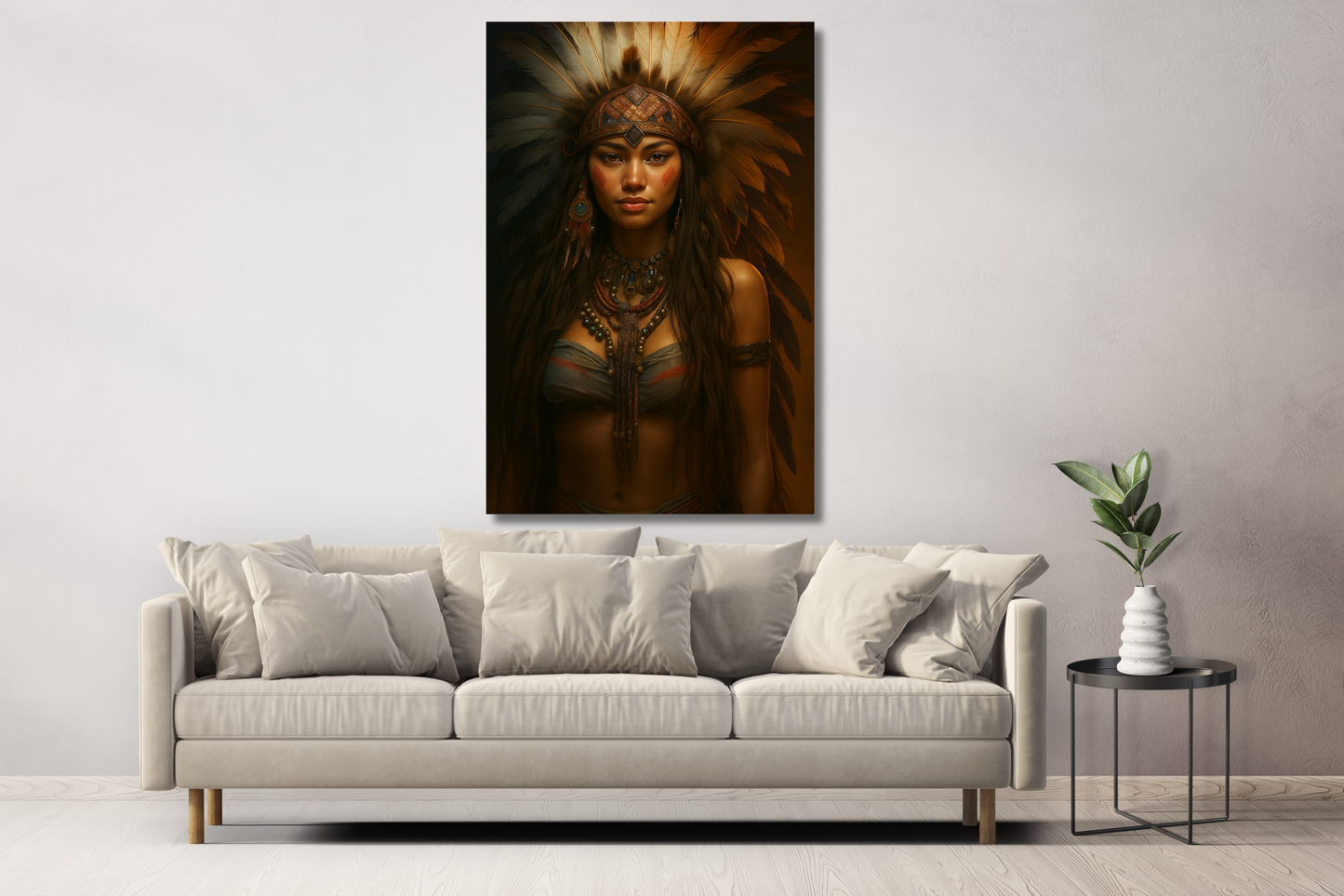 Sacred Flame – Canvas Wall Art