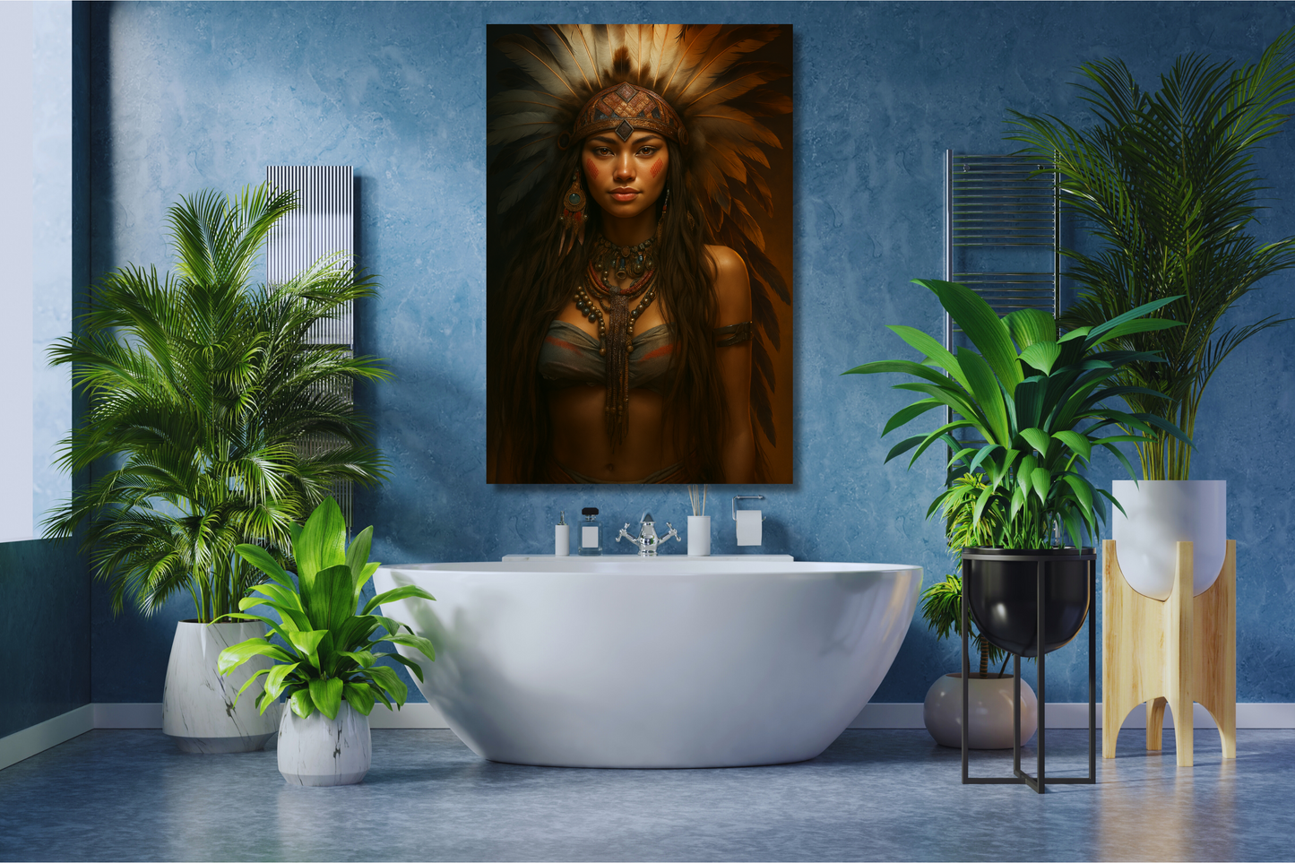 Sacred Flame – Canvas Wall Art