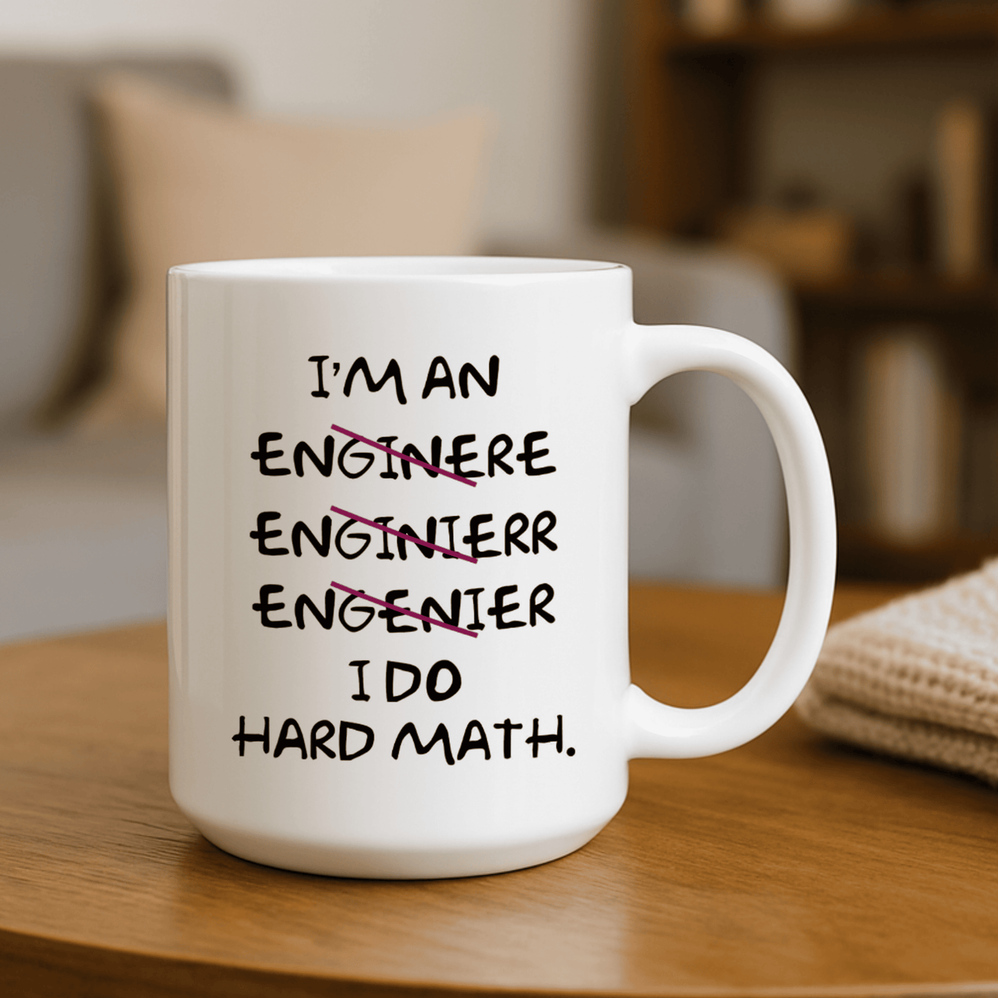 Funny Engineer Coffee Mug, Engineering Student Graduation Gift