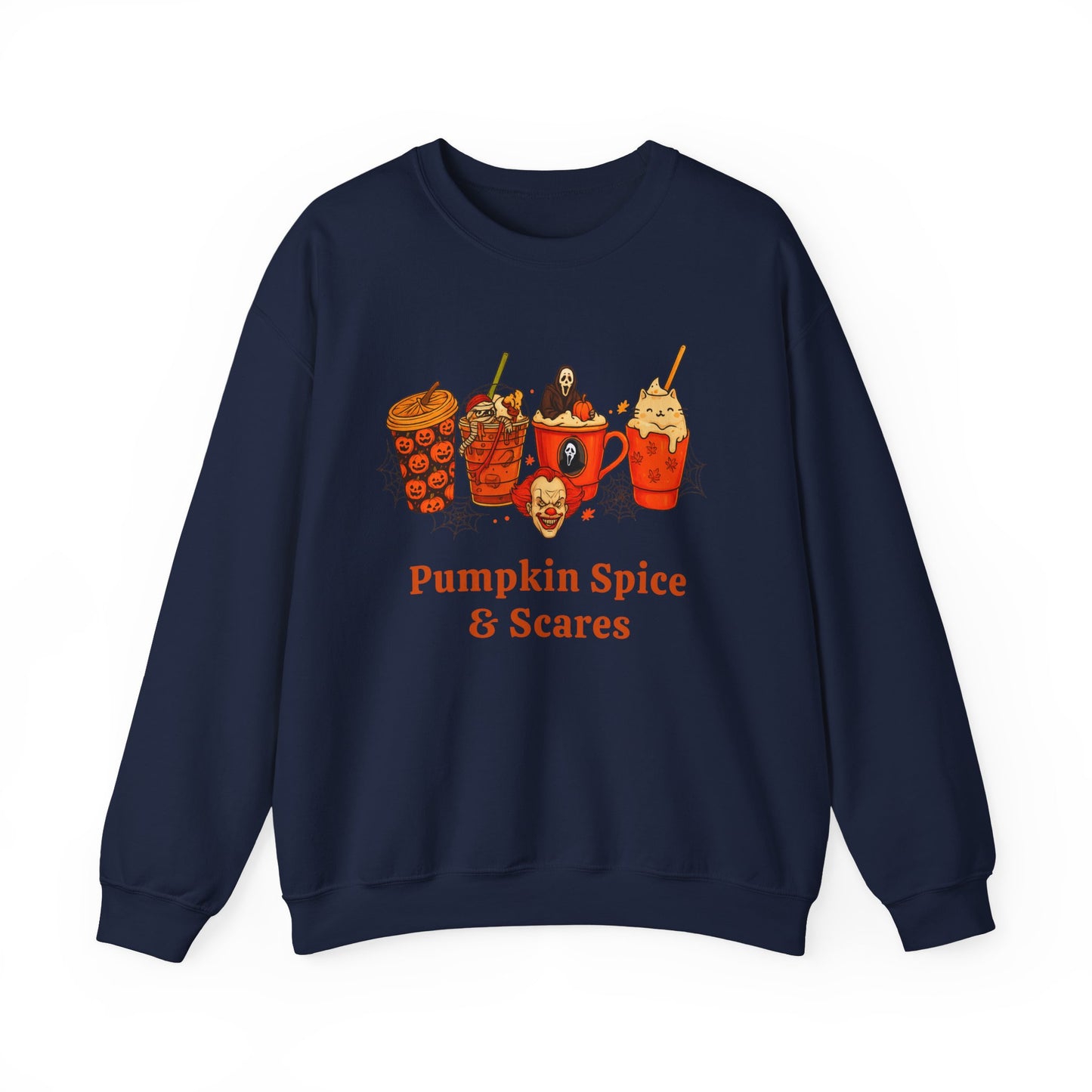 Pumpkin Spice & Scares – Sweatshirt