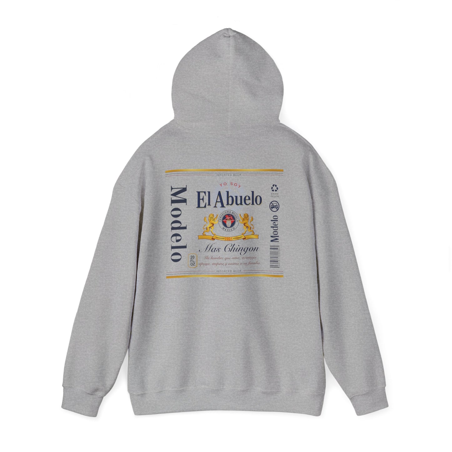 Hoodie Modelo Beer ,El Abuelo Modelo Beer