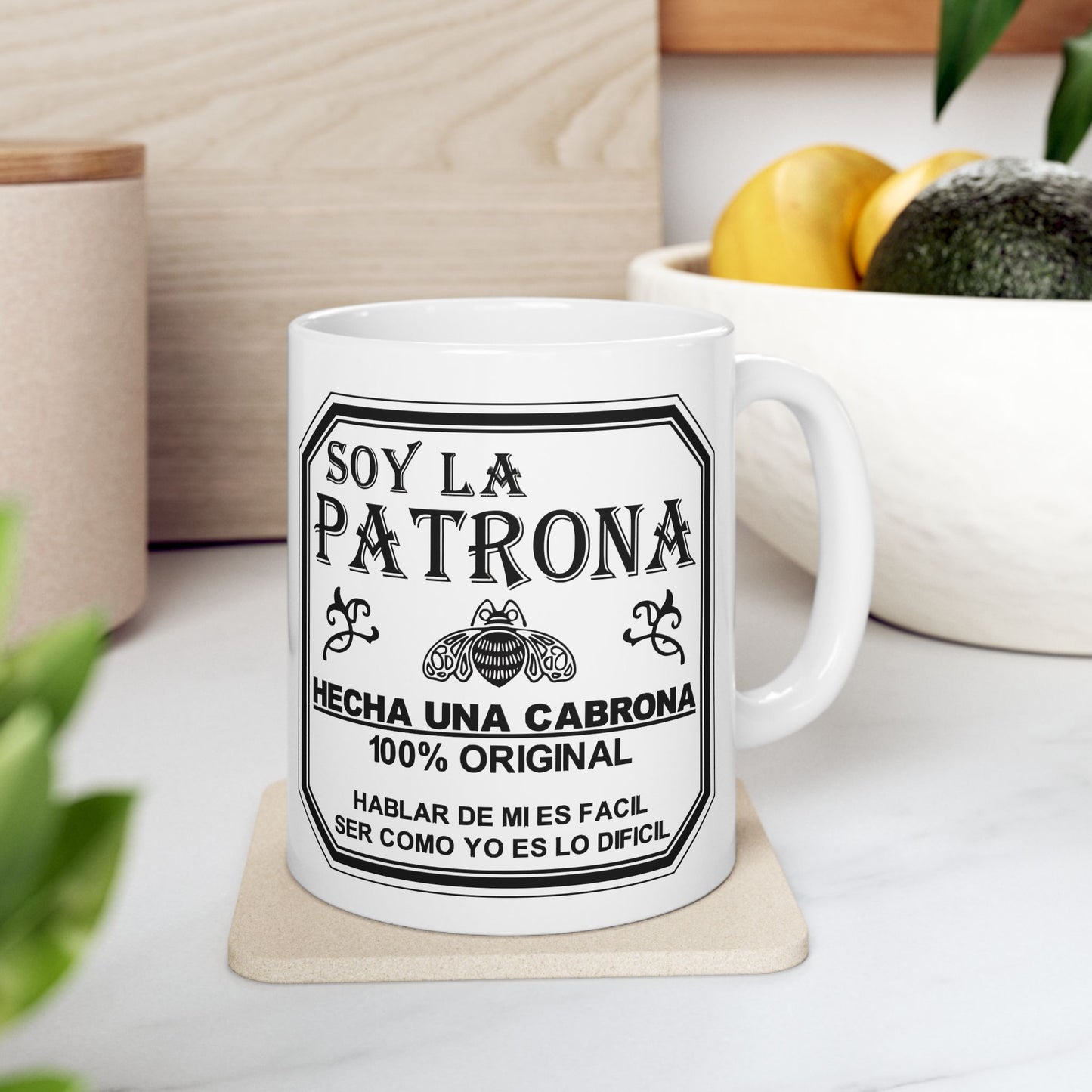 Mug Soy la patrona Mug, I am the boss Cup