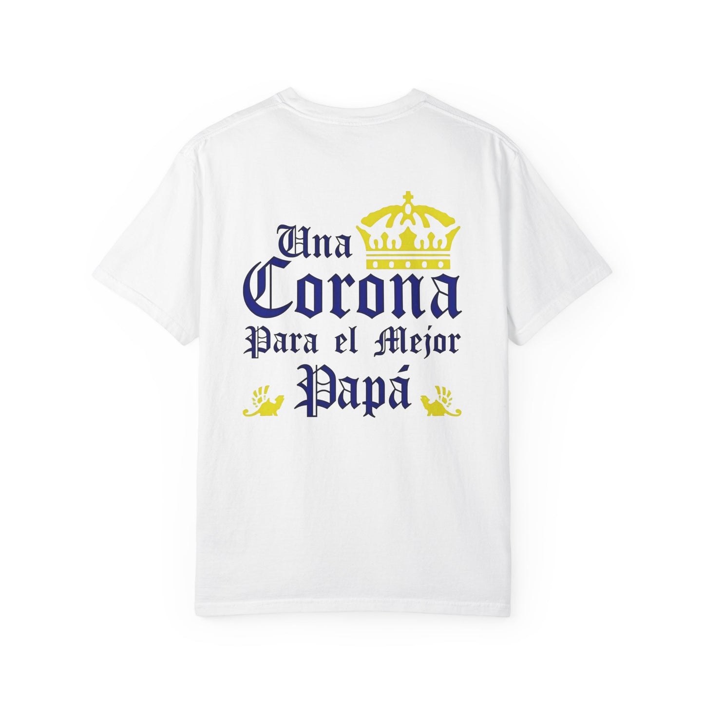T-shirt Una Corona Para El Mejor Papa Del Mundo, T-shirt for beer lovers