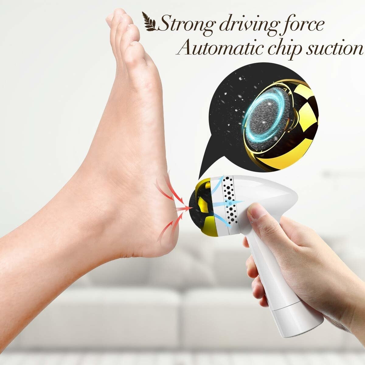 SilkStep – Electric Foot Callus Remover with Vacuum