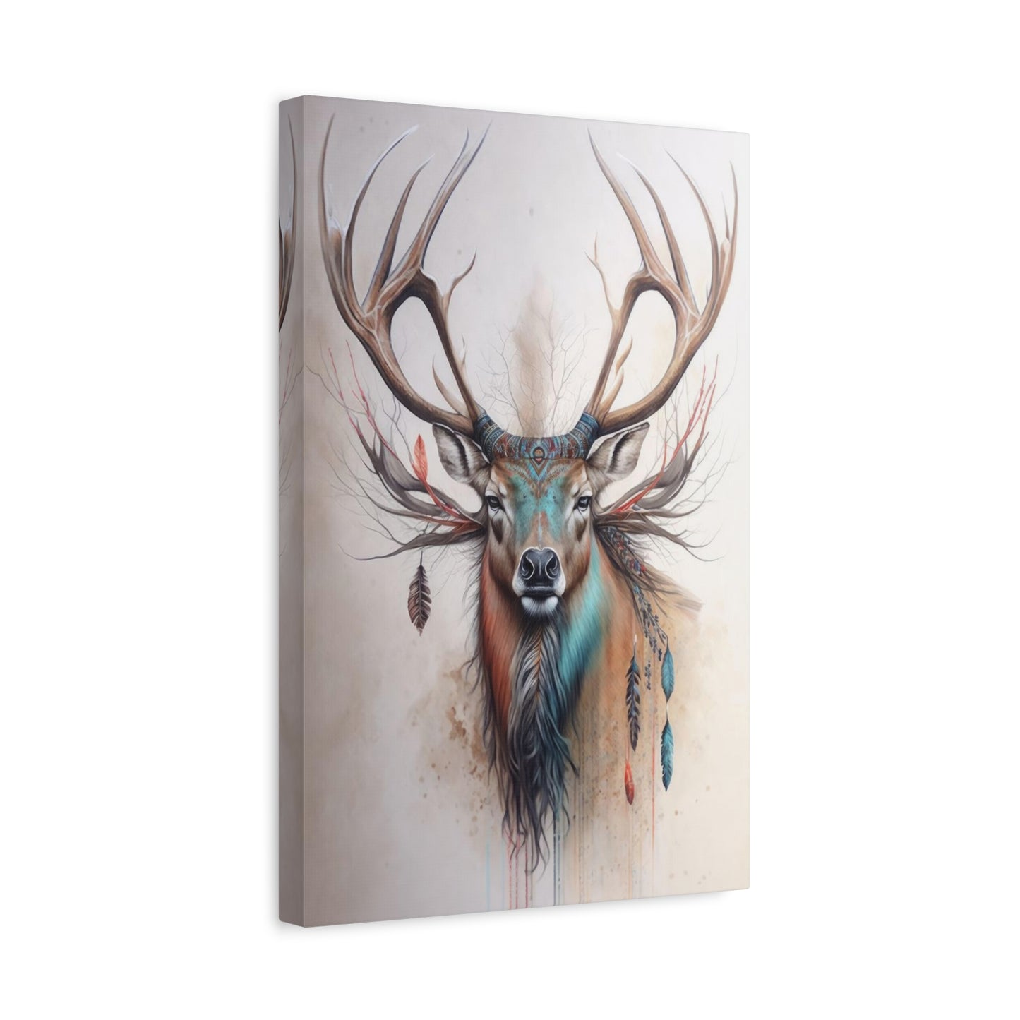 Sacred Stag – Canvas Wall Art