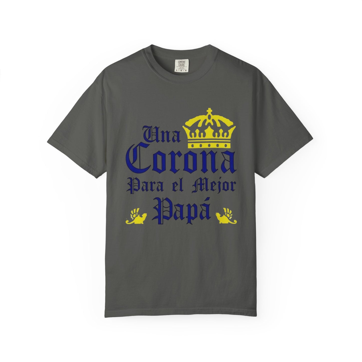 T-shirt Una Corona Para El Mejor Papa Del Mundo, T-shirt for beer lovers