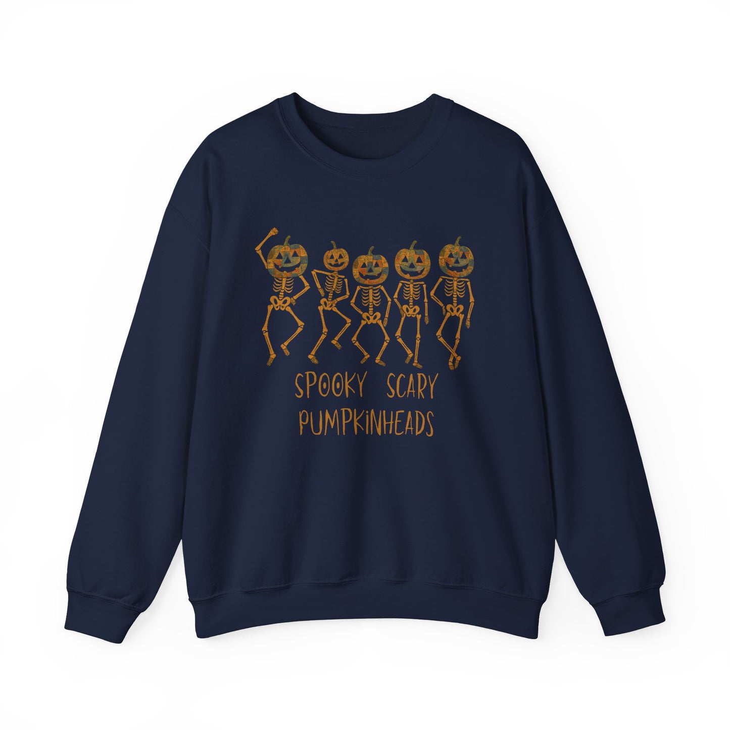 Spooky Scary Pumpkinheads – Halloween Sweatshirt