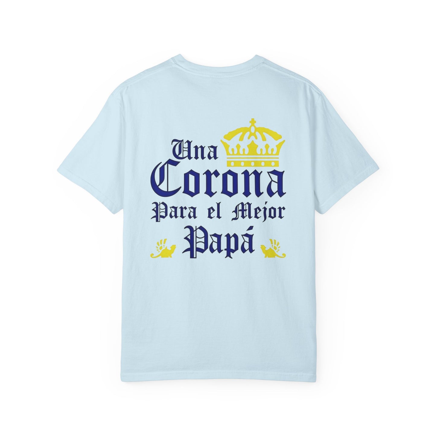 T-shirt Una Corona Para El Mejor Papa Del Mundo, T-shirt for beer lovers