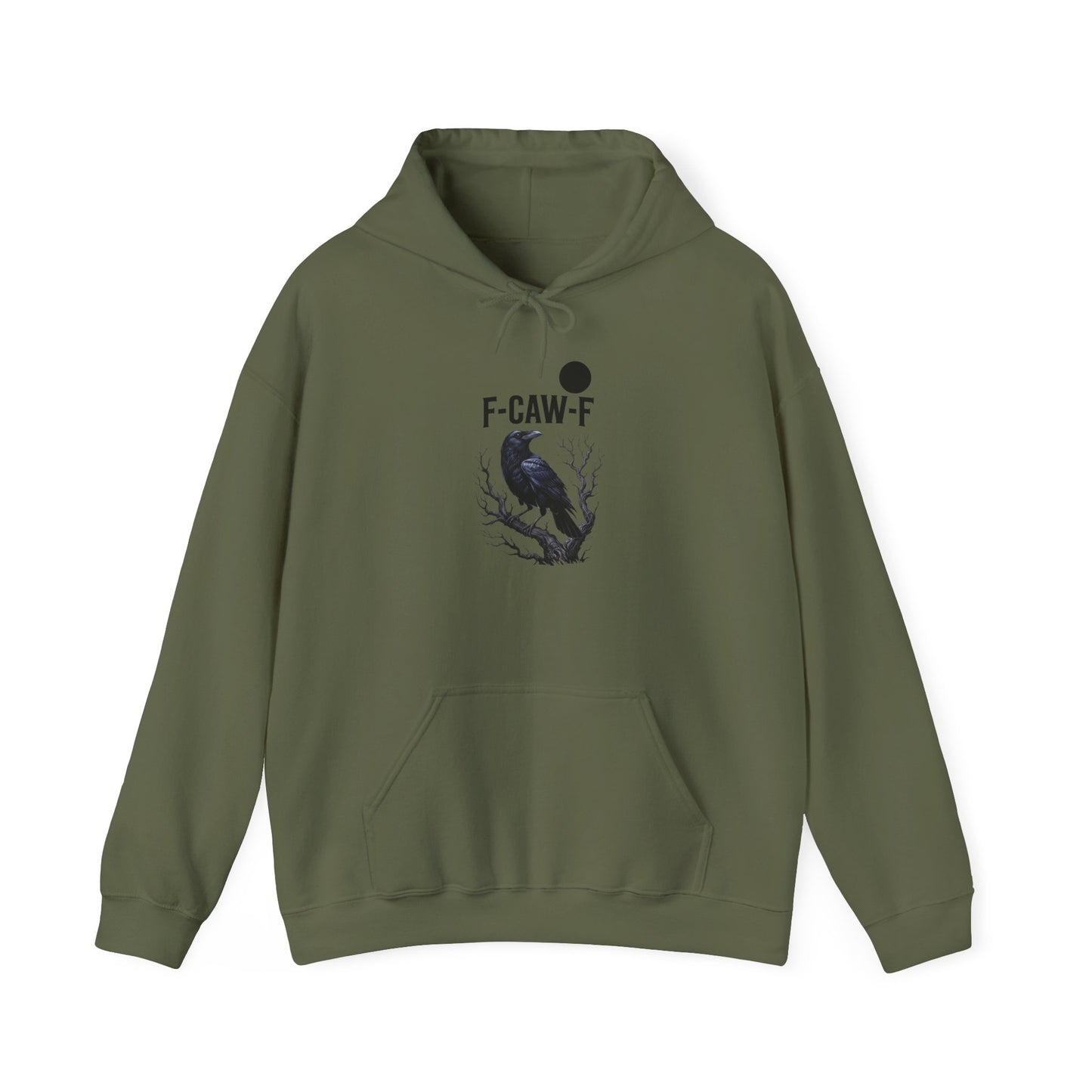 F-Caw-F Raven – Gothic Hoodie