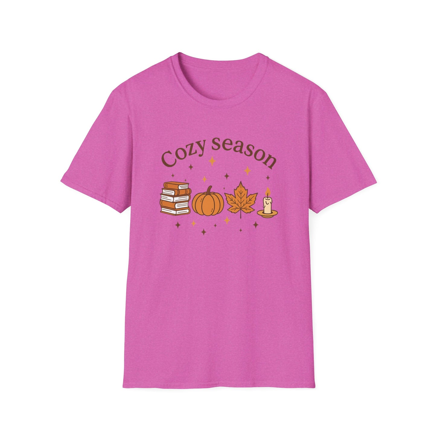 Cozy Season – Fall Pumpkin Candle Tee