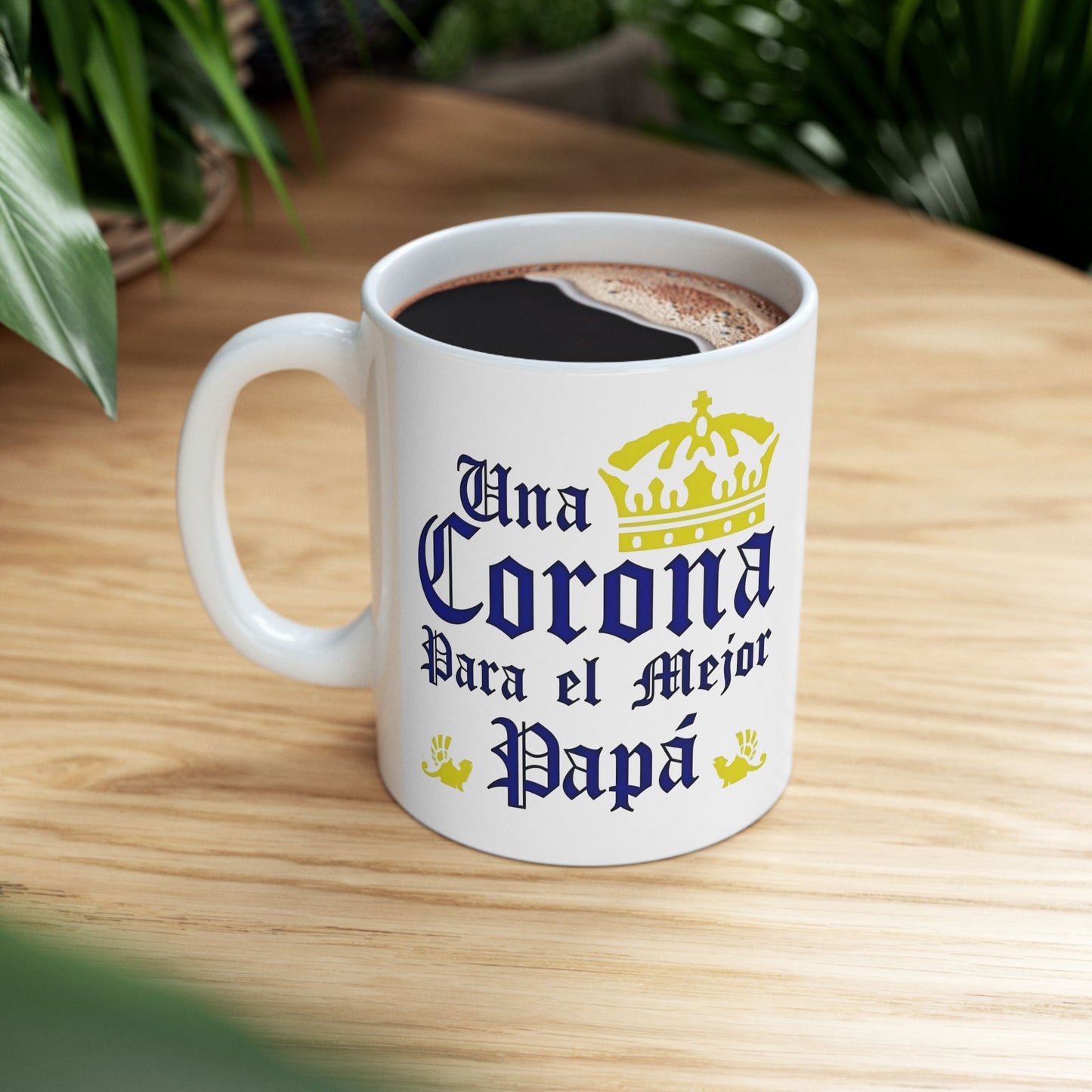 Una Corona Para el Mejor Papa Cup, Corona Beer Mug