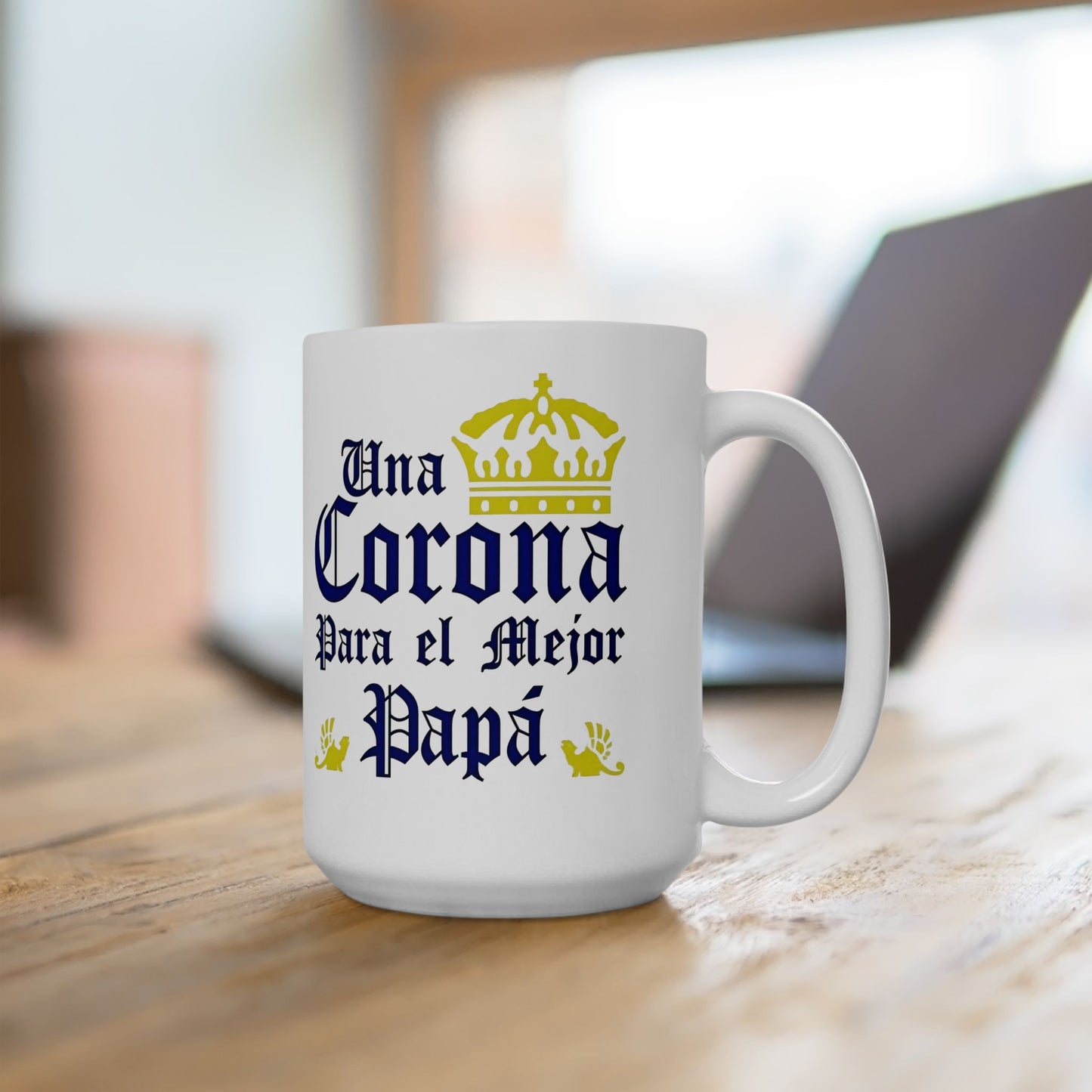 Una Corona Para el Mejor Papa Cup, Corona Beer Mug