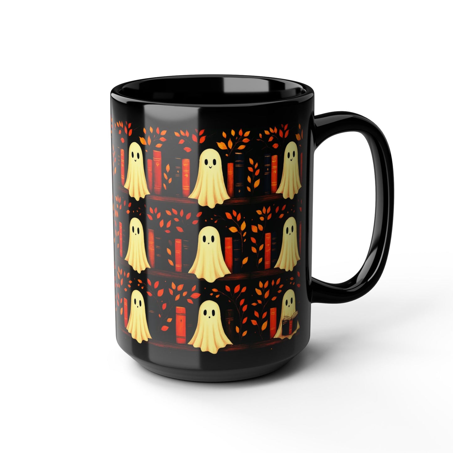 Ghost Library – Halloween Mug