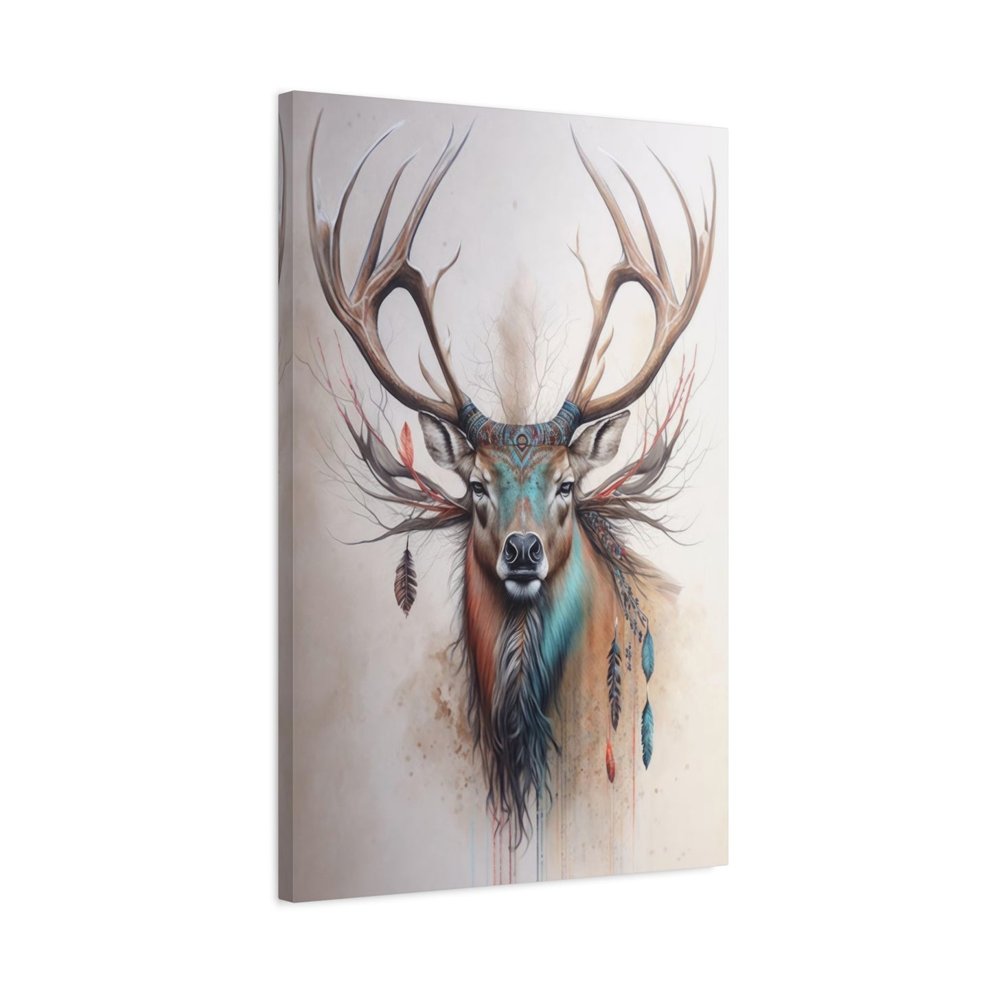 Sacred Stag – Canvas Wall Art