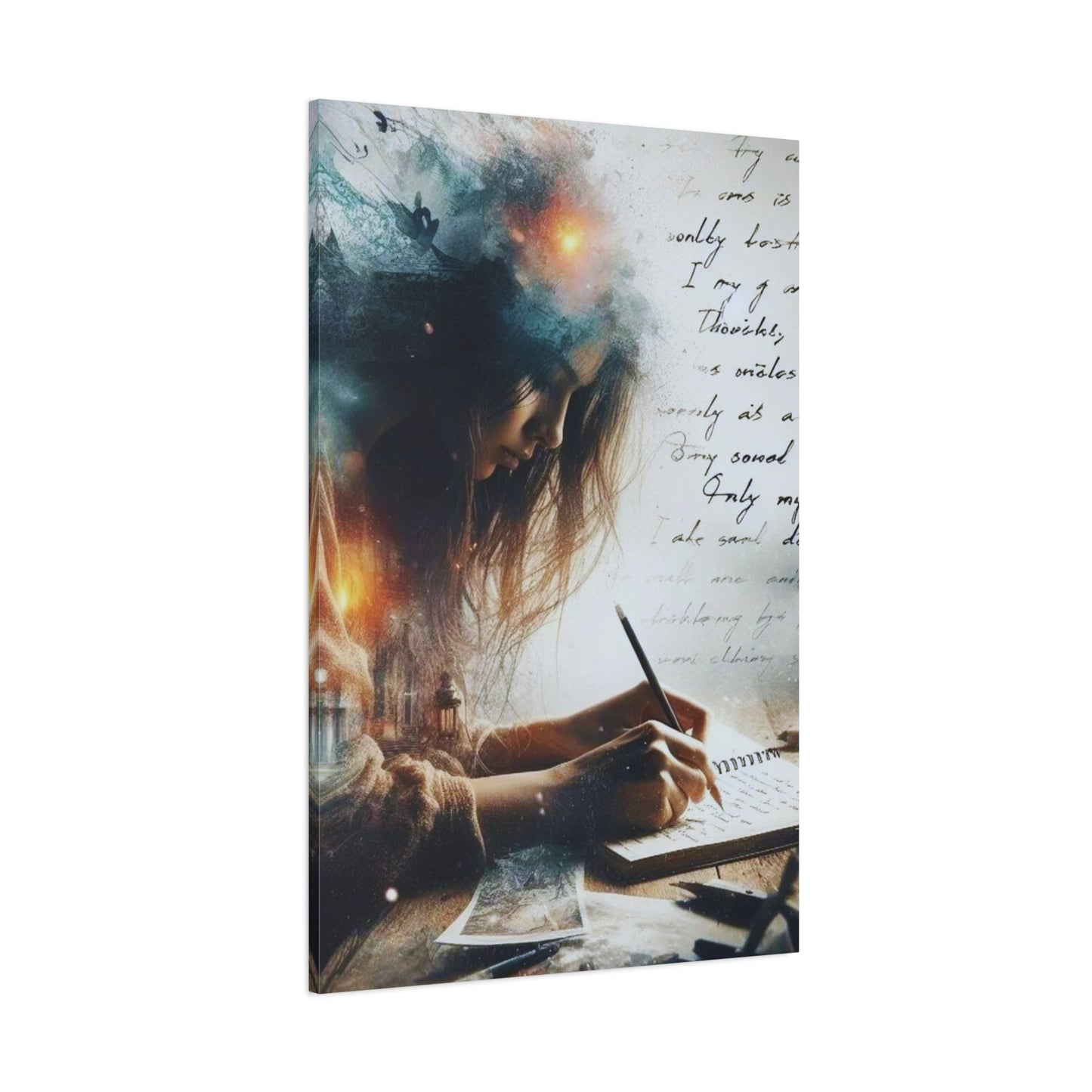 Silent Ink – Artistic Canvas Wall Art