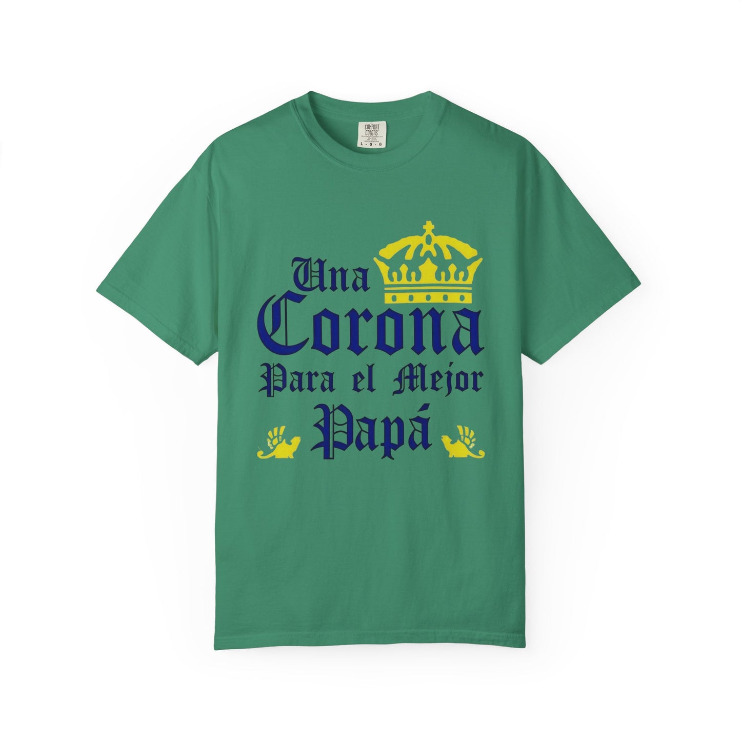 T-shirt Una Corona Para El Mejor Papa Del Mundo, T-shirt for beer lovers