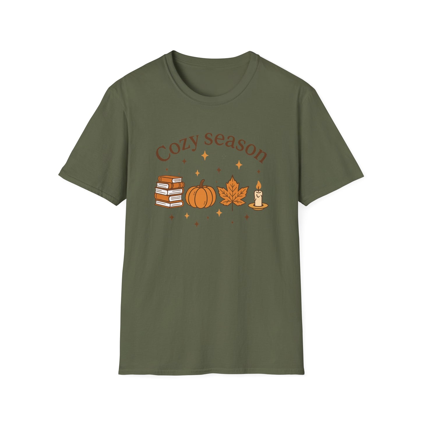 Cozy Season – Fall Pumpkin Candle Tee