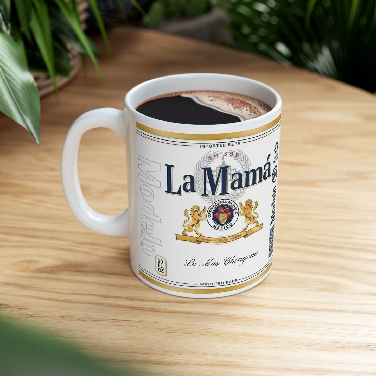 Funny Mom Mug La Mama La Mas Chingona