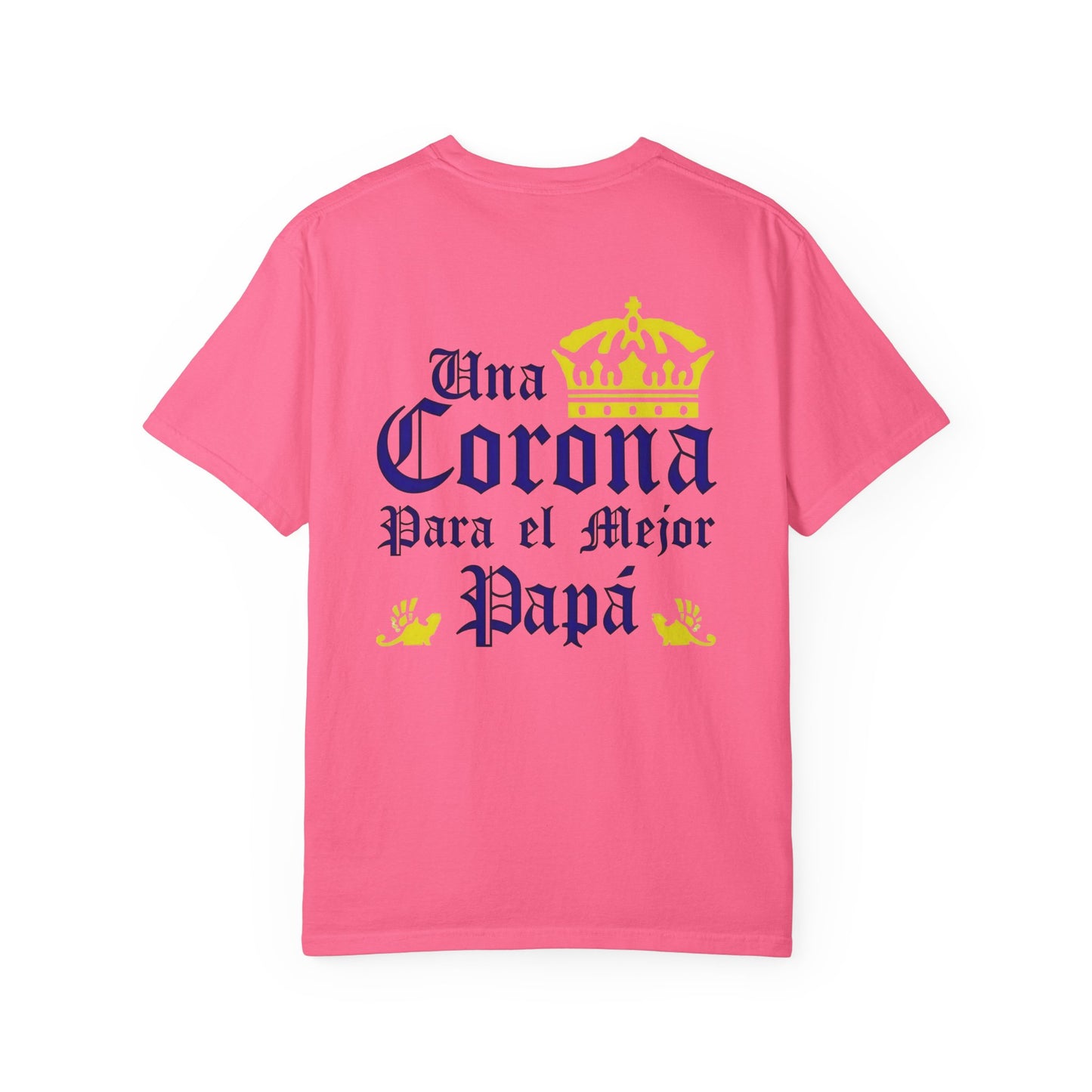 T-shirt Una Corona Para El Mejor Papa Del Mundo, T-shirt for beer lovers