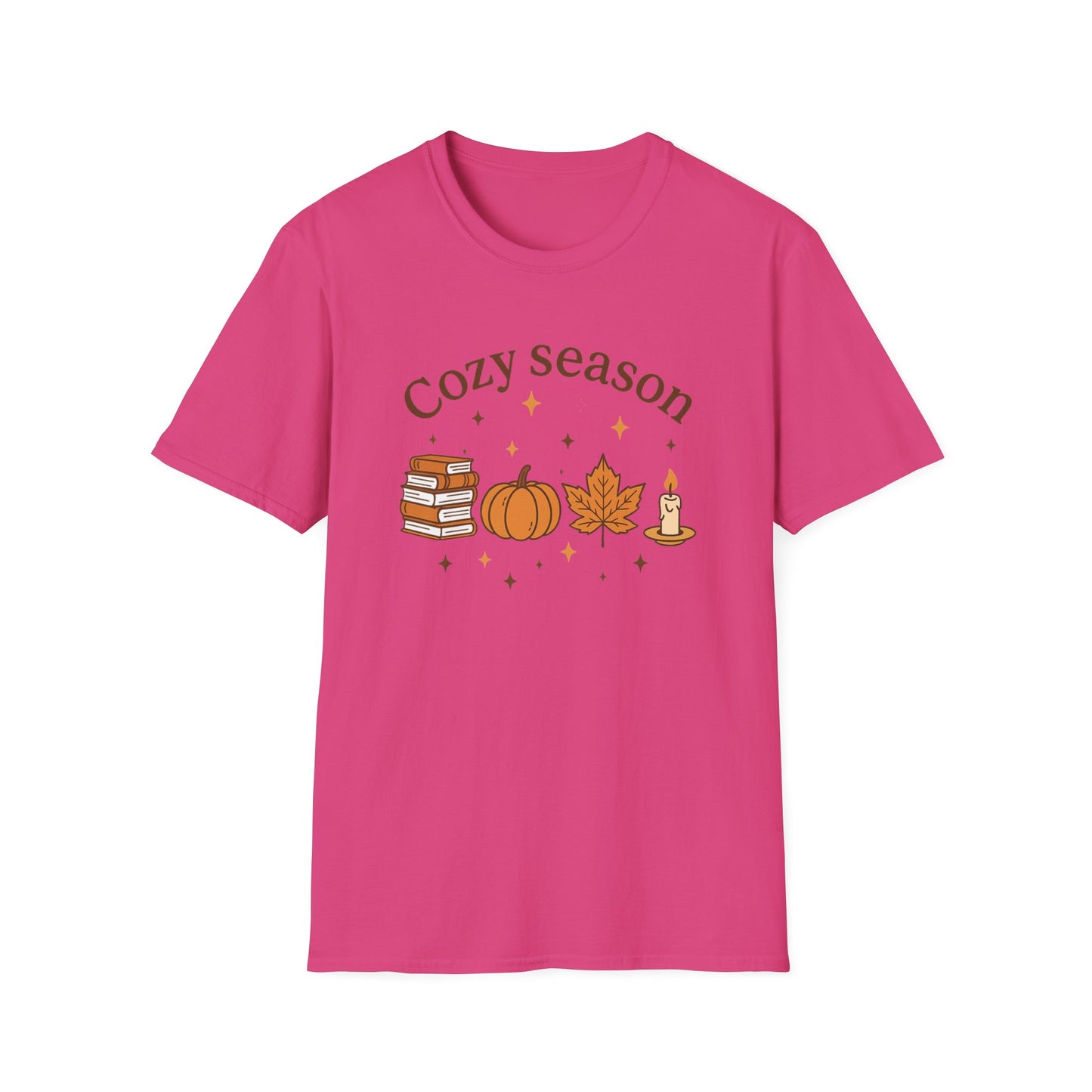 Cozy Season – Fall Pumpkin Candle Tee
