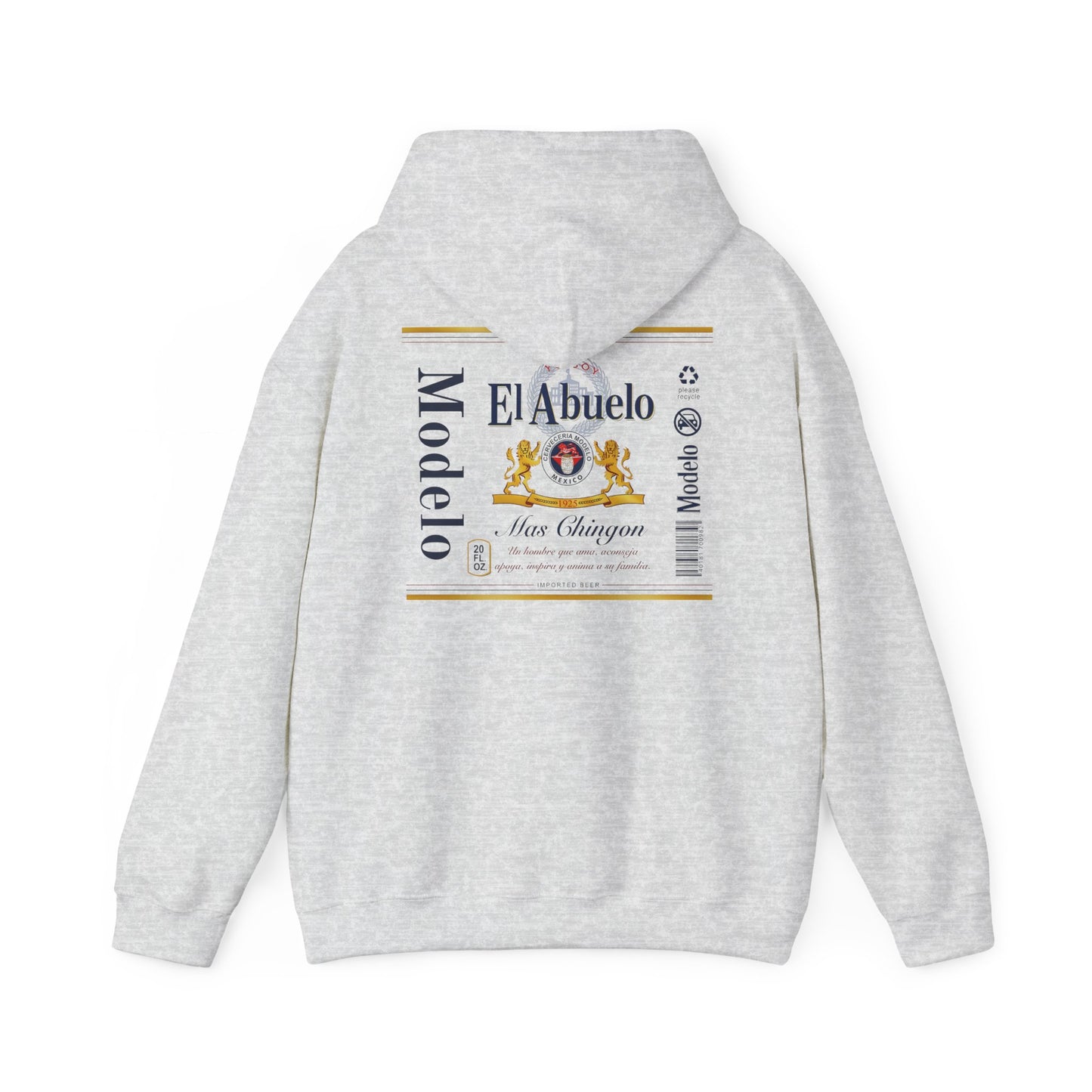 Hoodie Modelo Beer ,El Abuelo Modelo Beer