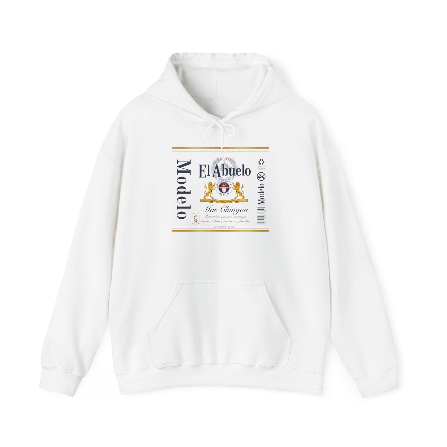 Hoodie Modelo Beer ,El Abuelo Modelo Beer
