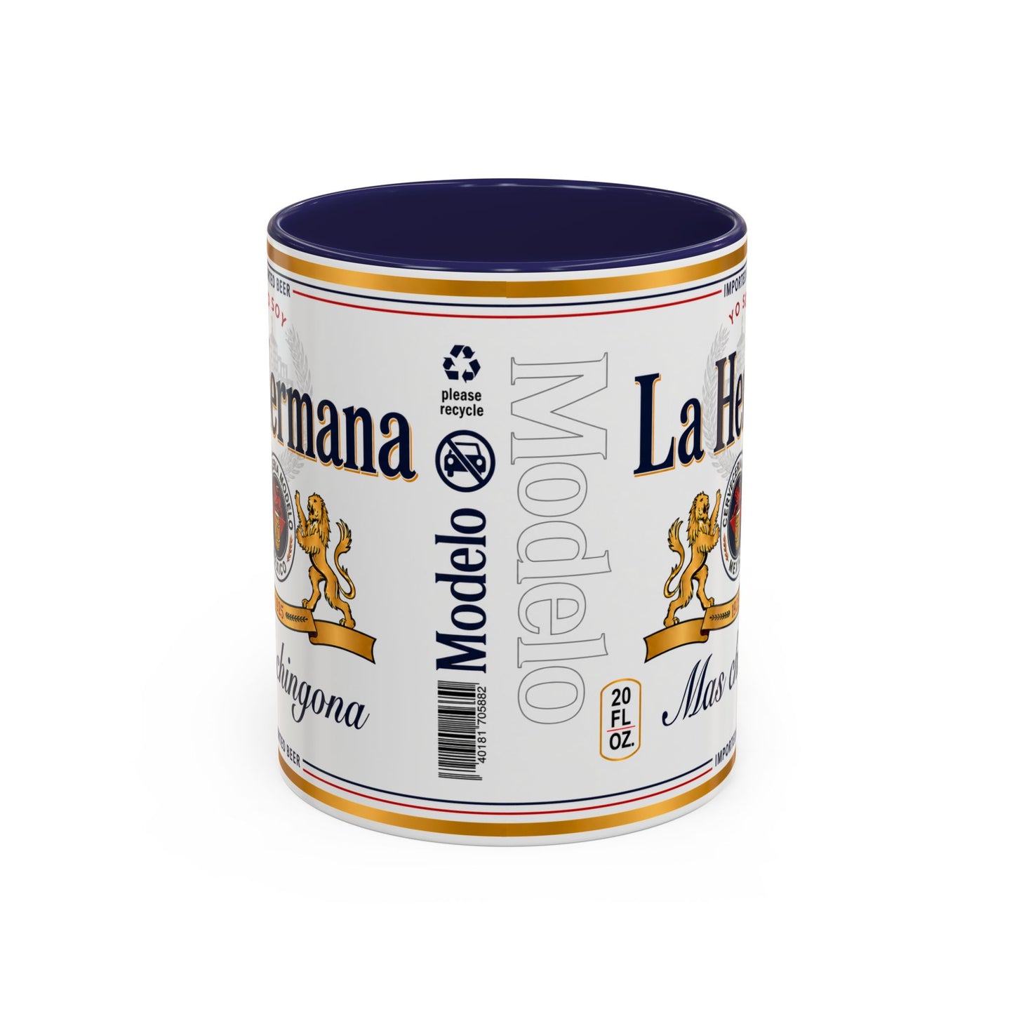 La Hermana Más Chingona Mug, Funny Spanish Sister Coffee Cup