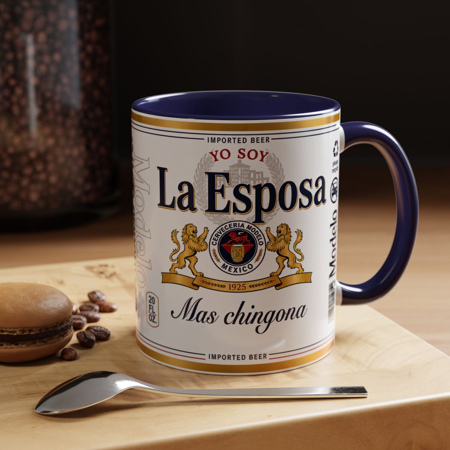 La Esposa Más Chingona Mug, Funny Spanish Wife Coffee Cup