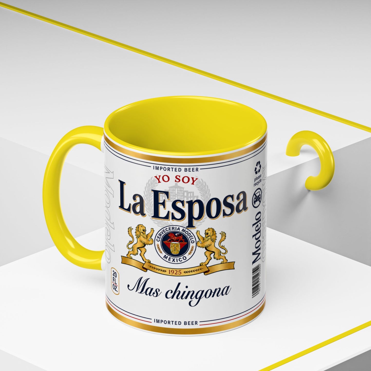 La Esposa Más Chingona Mug, Funny Spanish Wife Coffee Cup
